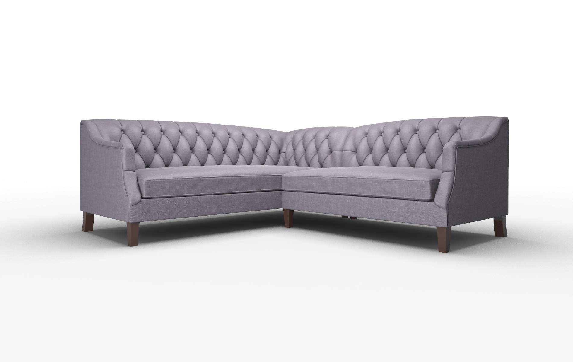 Shiraz Durham Ink Sectional espresso legs 1