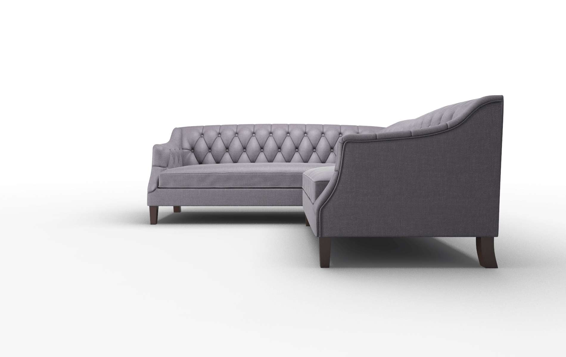Shiraz Durham Ink Sectional espresso legs 5