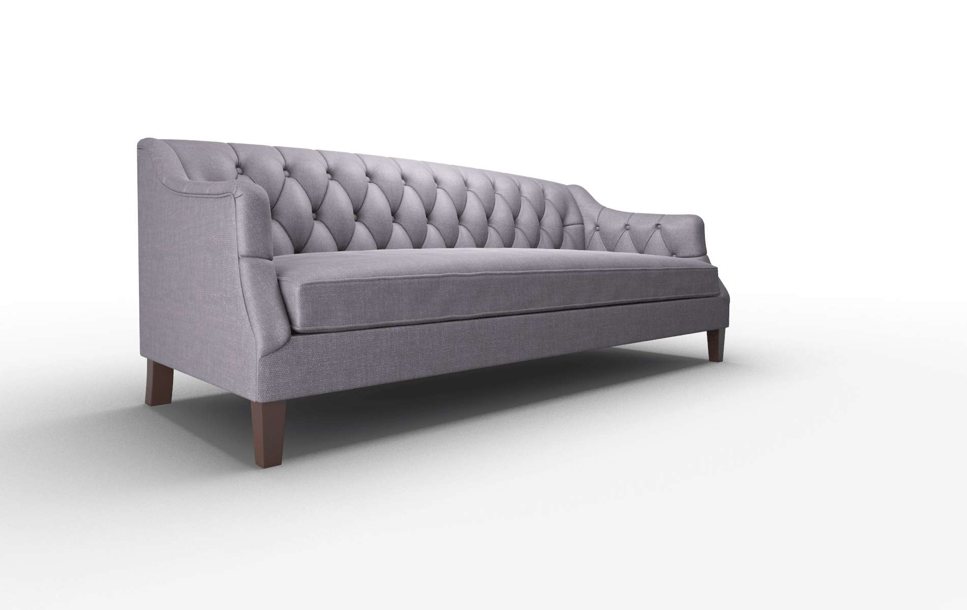 Shiraz Durham Ink Sofa espresso legs 2