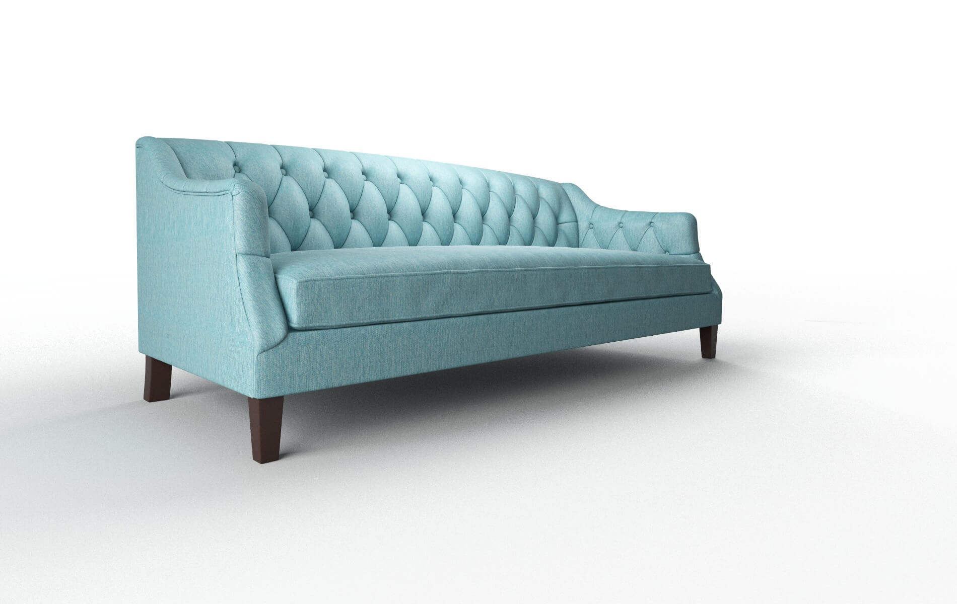 Shiraz Durham Pine Sofa espresso legs 2