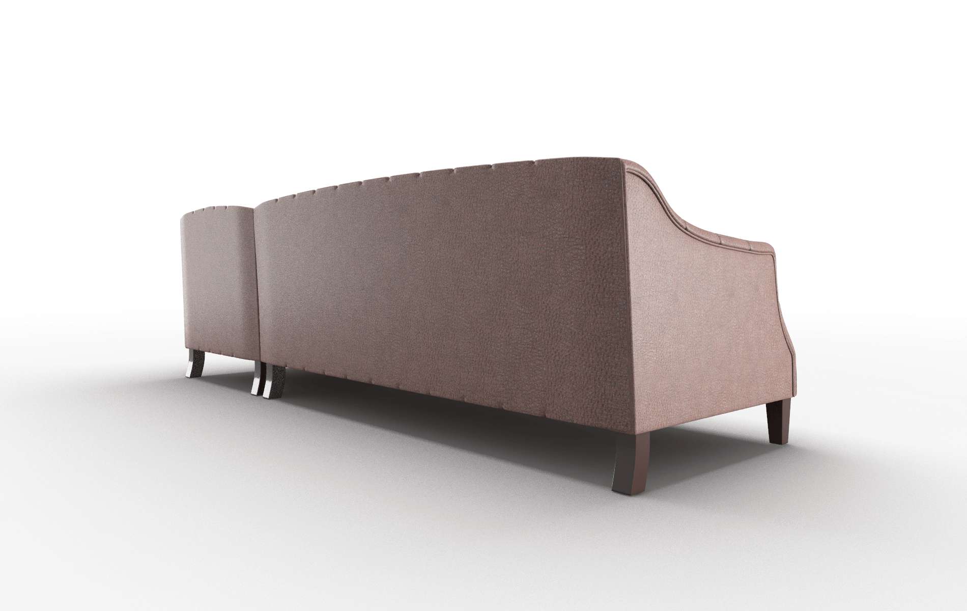 Shiraz Ford Brown Panel espresso legs 5