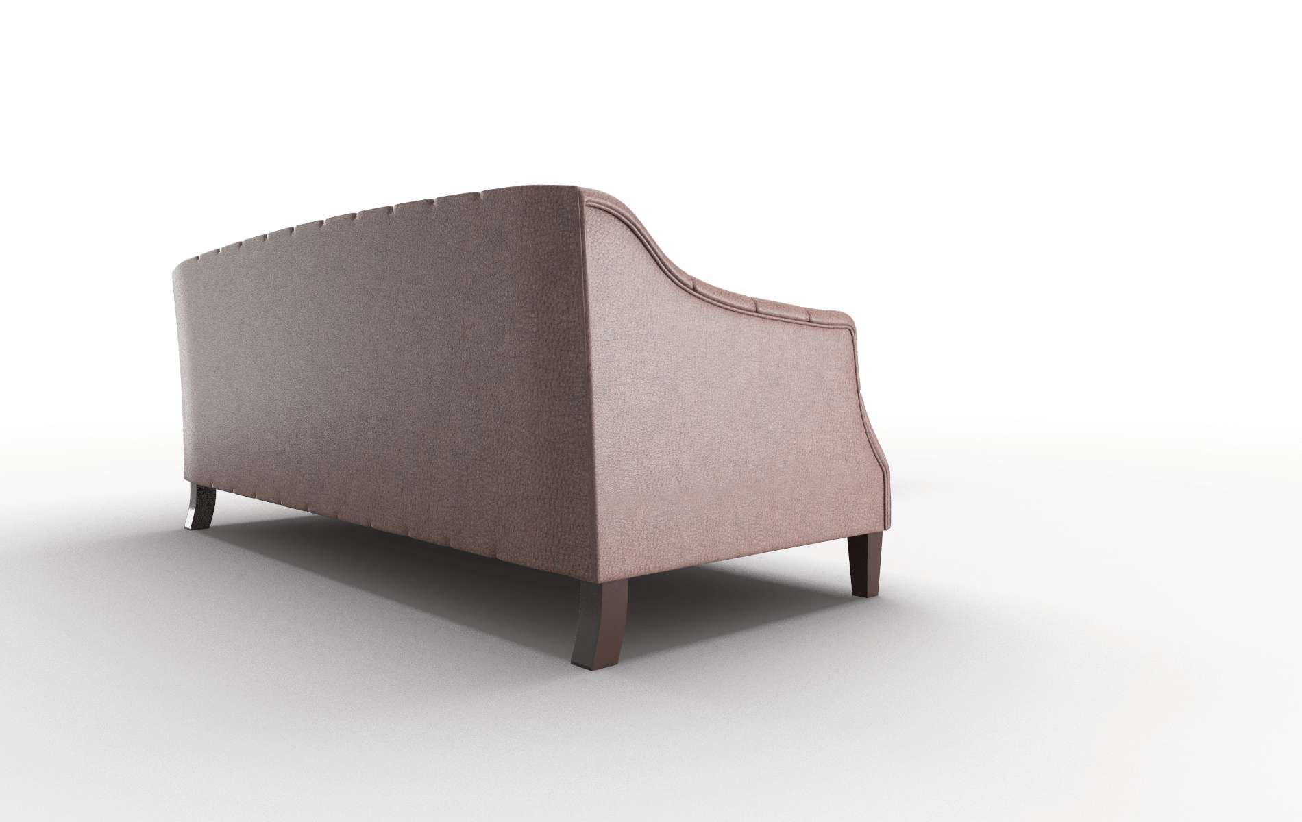 Shiraz Ford Brown Sectional espresso legs 3