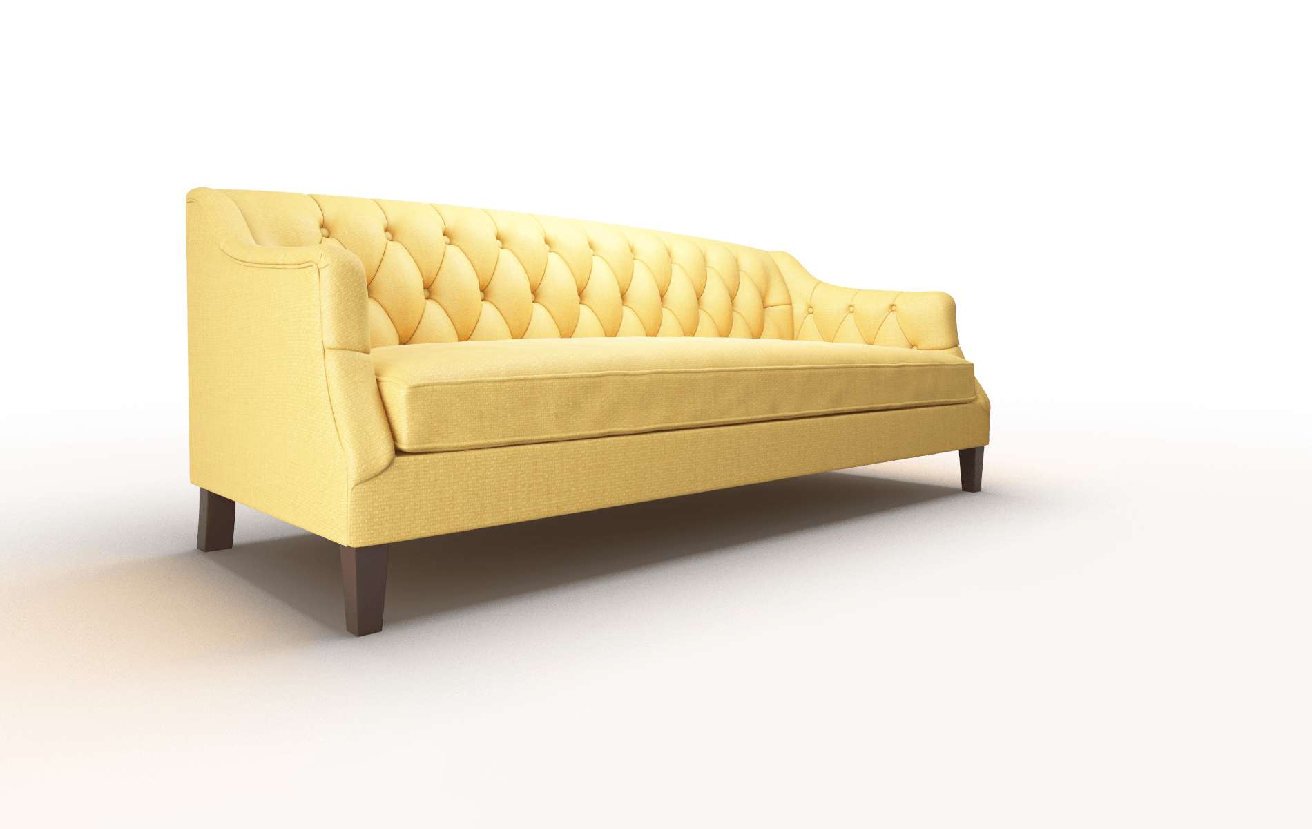 Shiraz Glee Aglow Sofa espresso legs 2