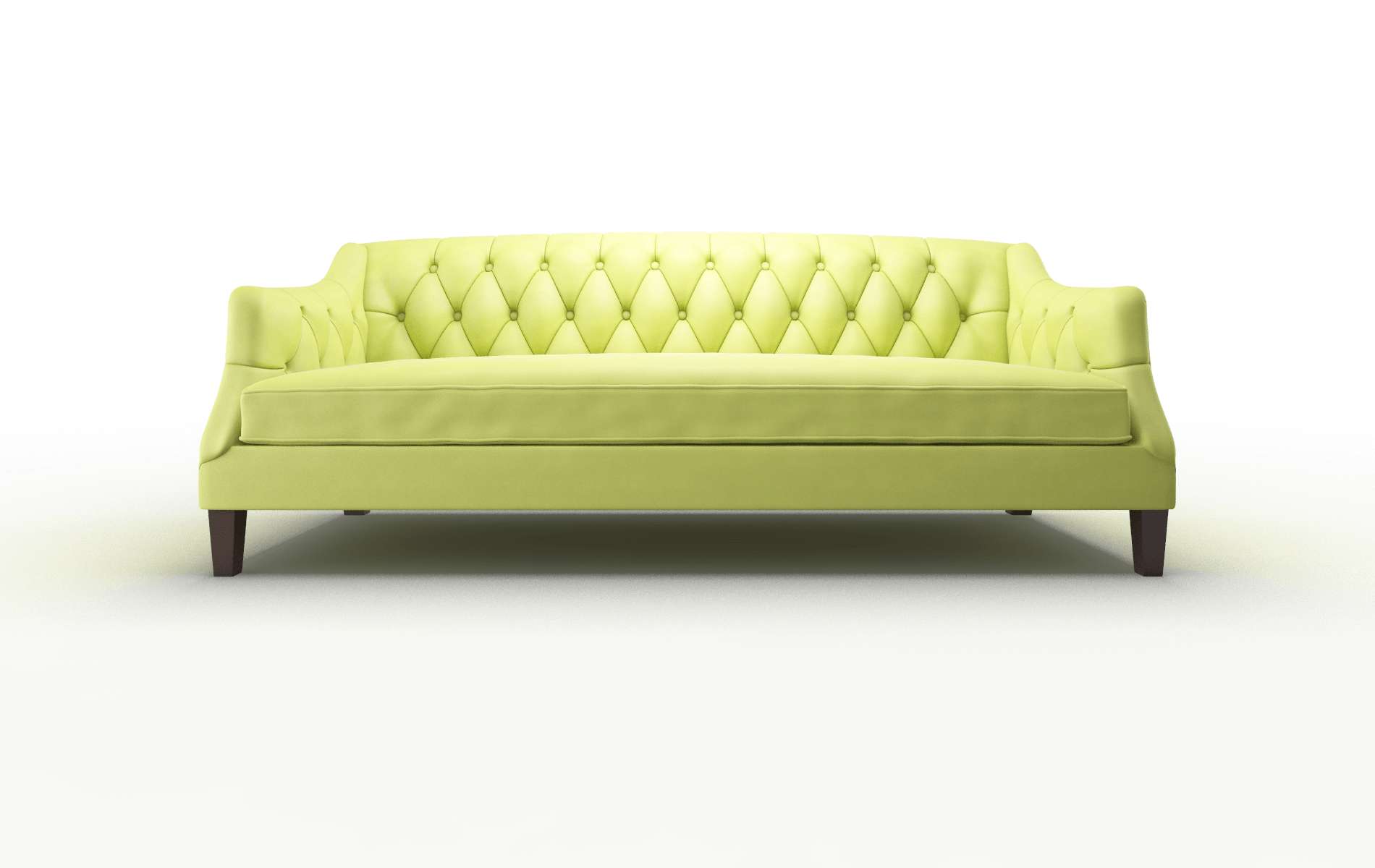 Shiraz Hathaway Apple Sofa espresso legs 1
