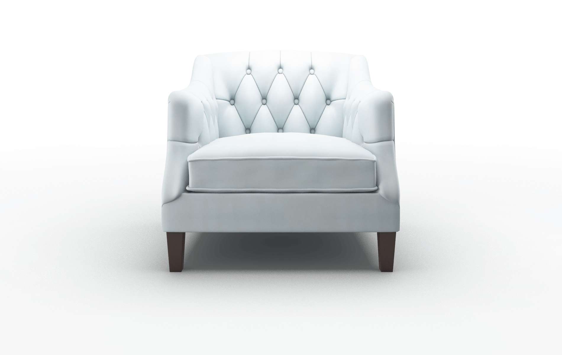 Shiraz Hathaway Aqua Chair espresso legs 1