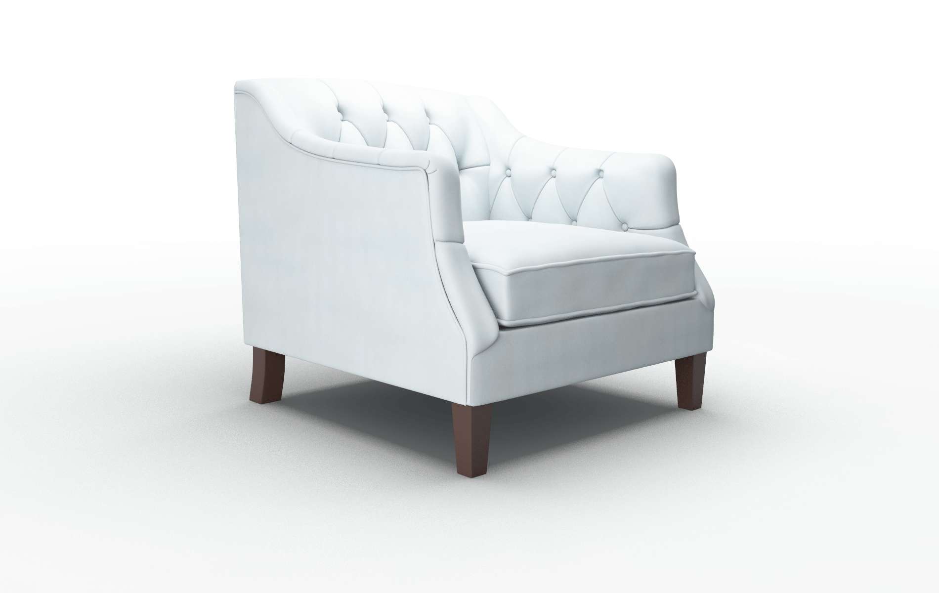 Shiraz Hathaway Aqua Chair espresso legs 2