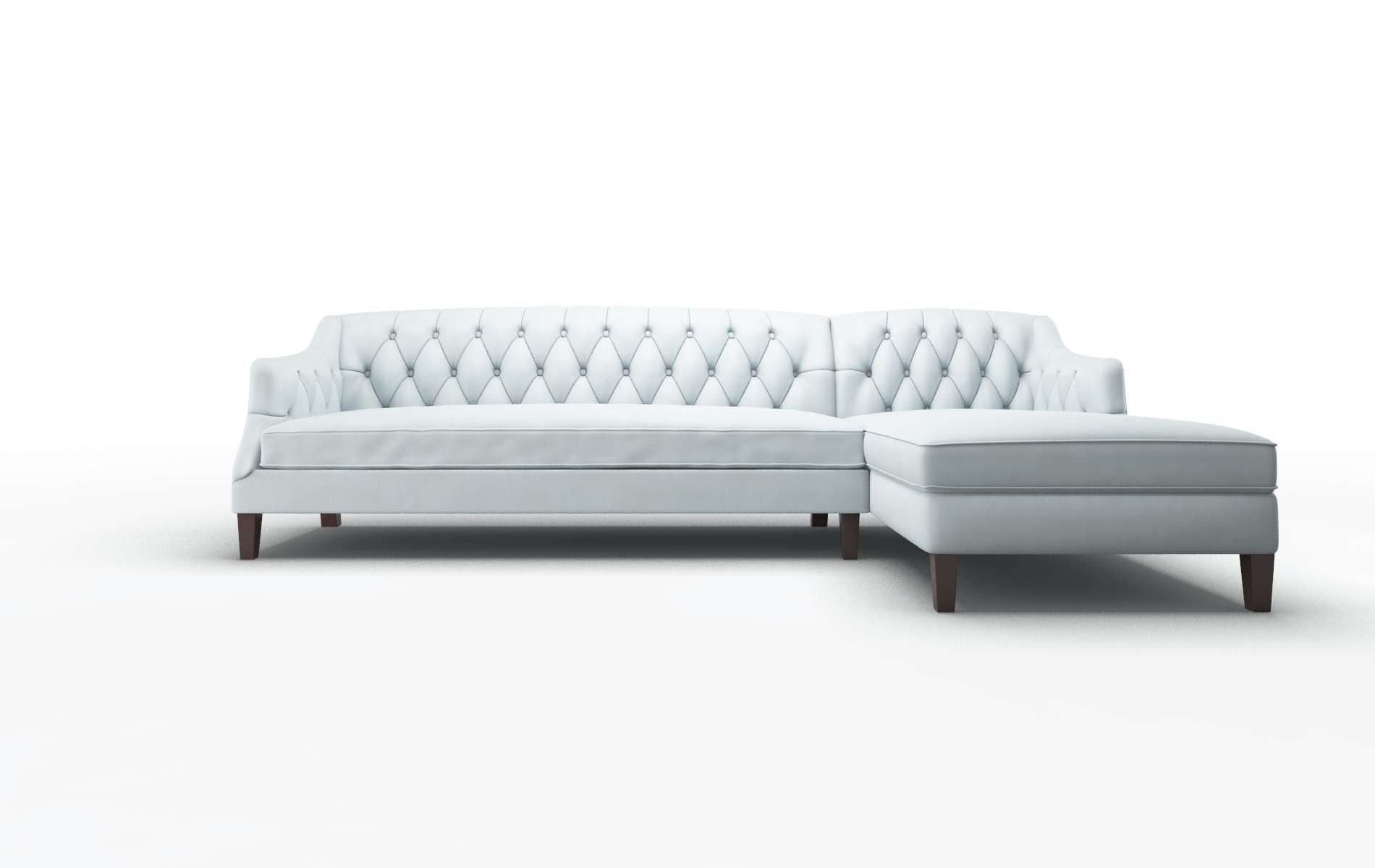 Shiraz Hathaway Aqua Panel espresso legs 1