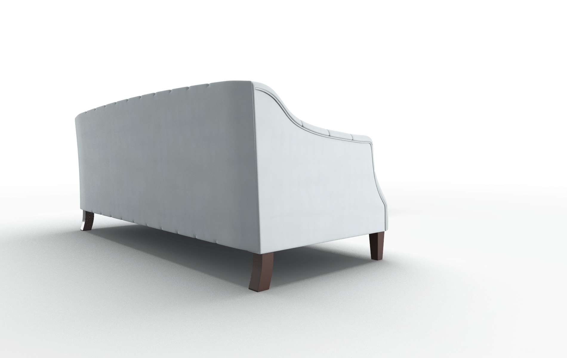 Shiraz Hathaway Aqua Sectional espresso legs 3