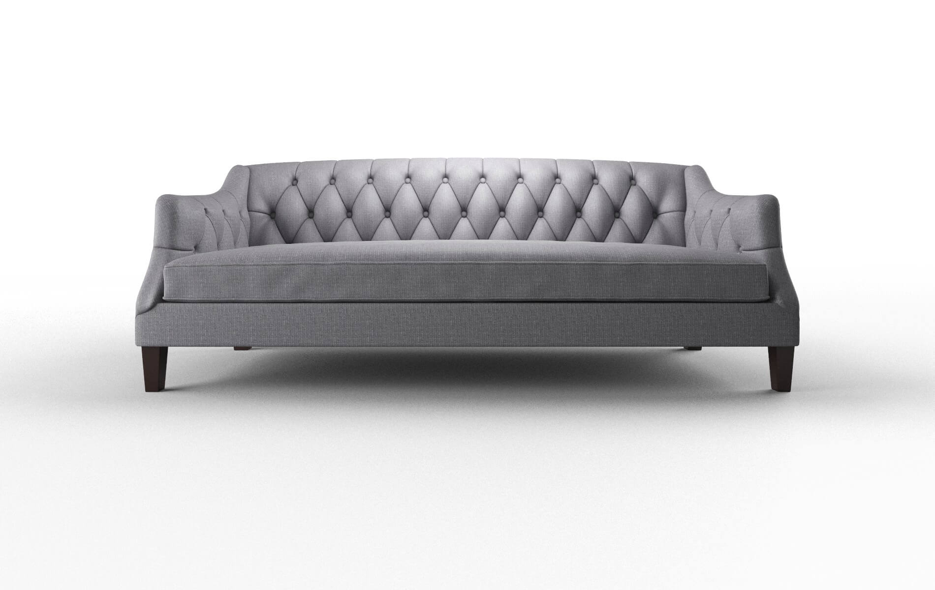 Shiraz Insight Denim Sofa espresso legs 1