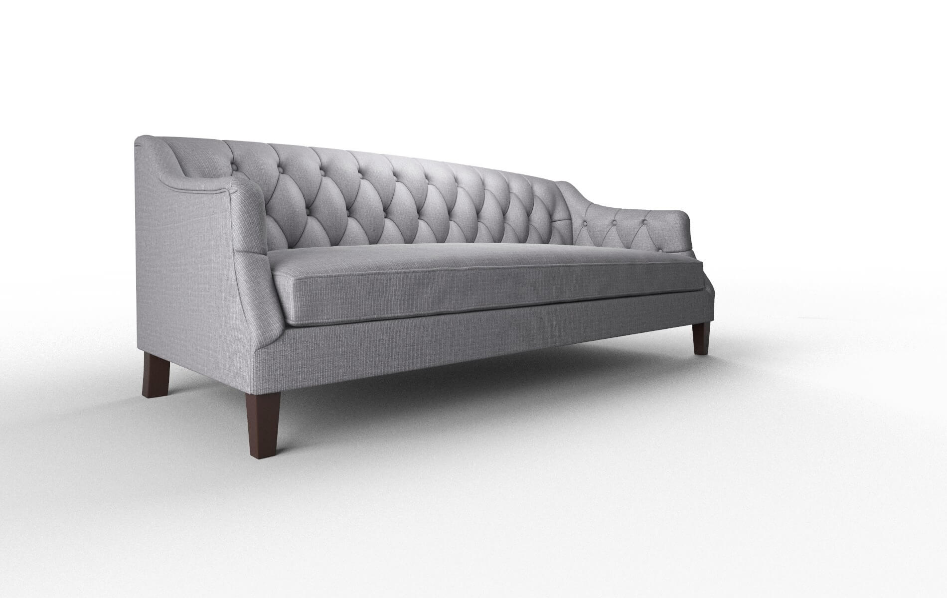 Shiraz Insight Denim Sofa espresso legs 2