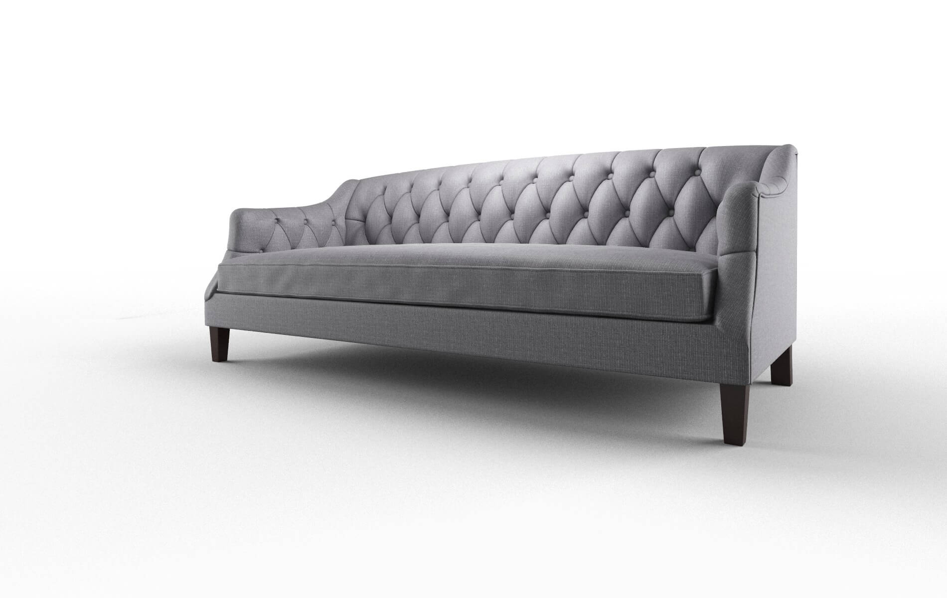 Shiraz Insight Denim Sofa espresso legs 4