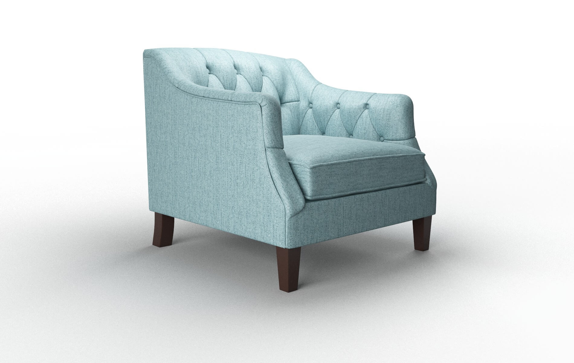 Shiraz Insight Peacock Chair espresso legs 2