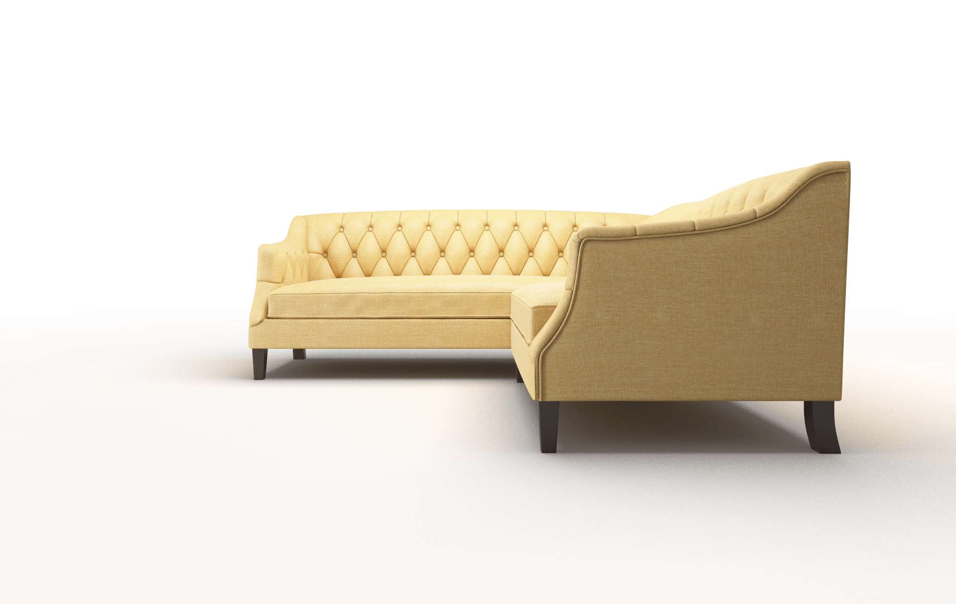 Shiraz Jade 400 Sectional espresso legs 5