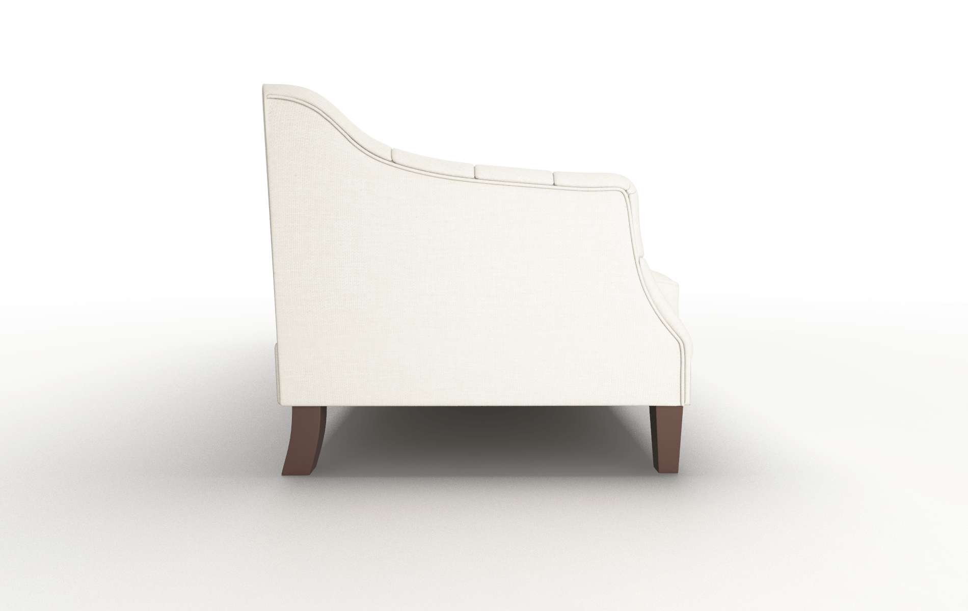 Shiraz Keylargo Almond Sofa espresso legs 3