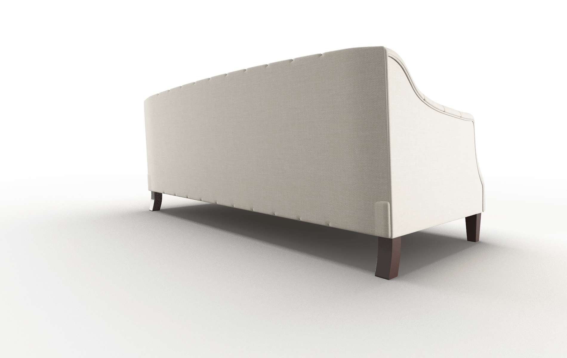 Shiraz Keylargo Almond Sofa espresso legs 5