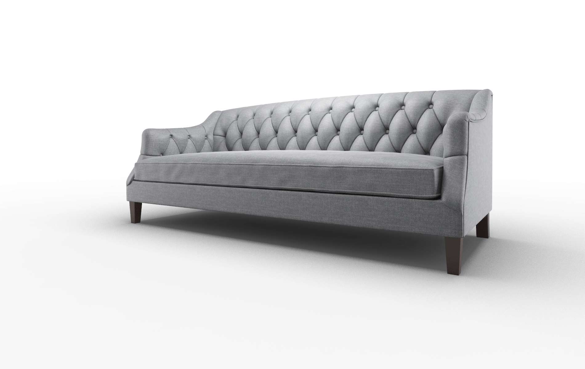 Shiraz Keylargo Graphite Sofa espresso legs 4