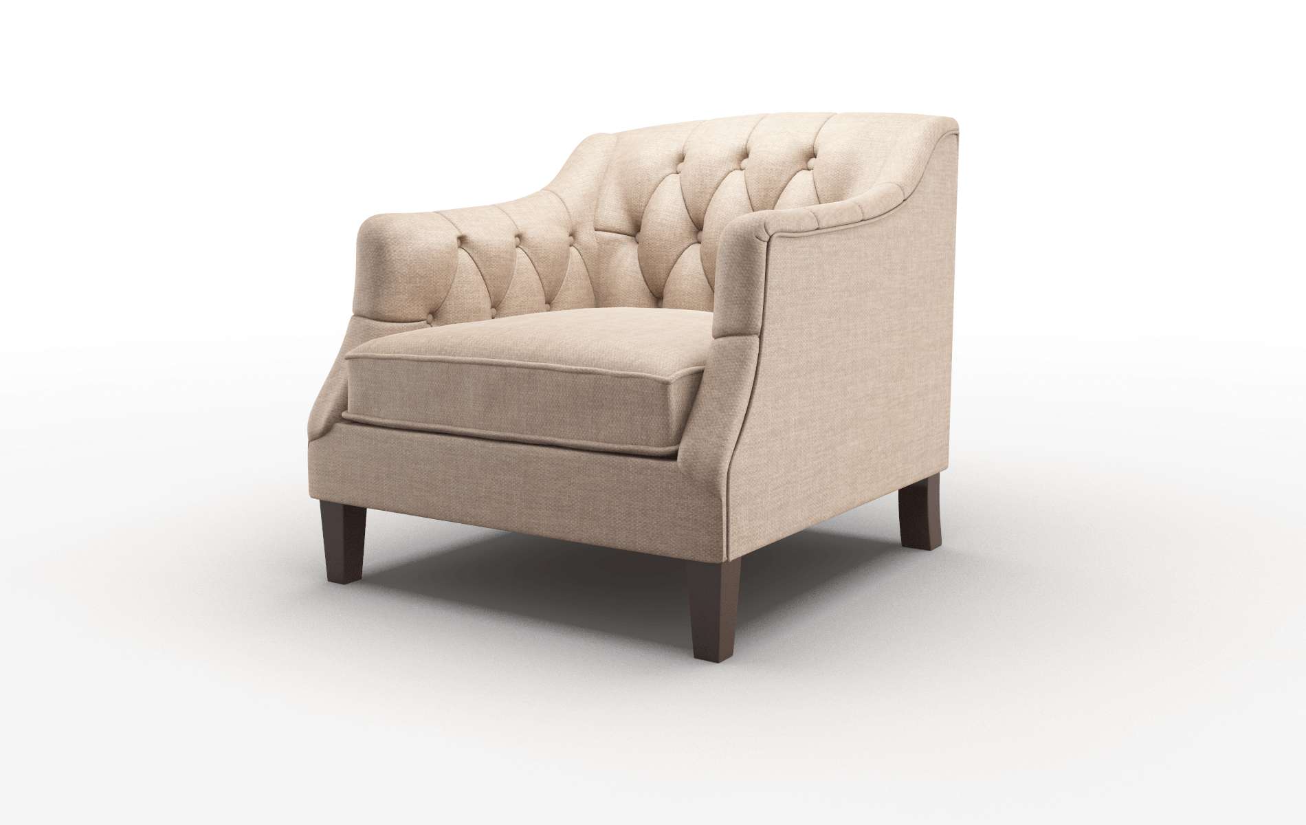 Shiraz Keylargo Mink Chair espresso legs 4