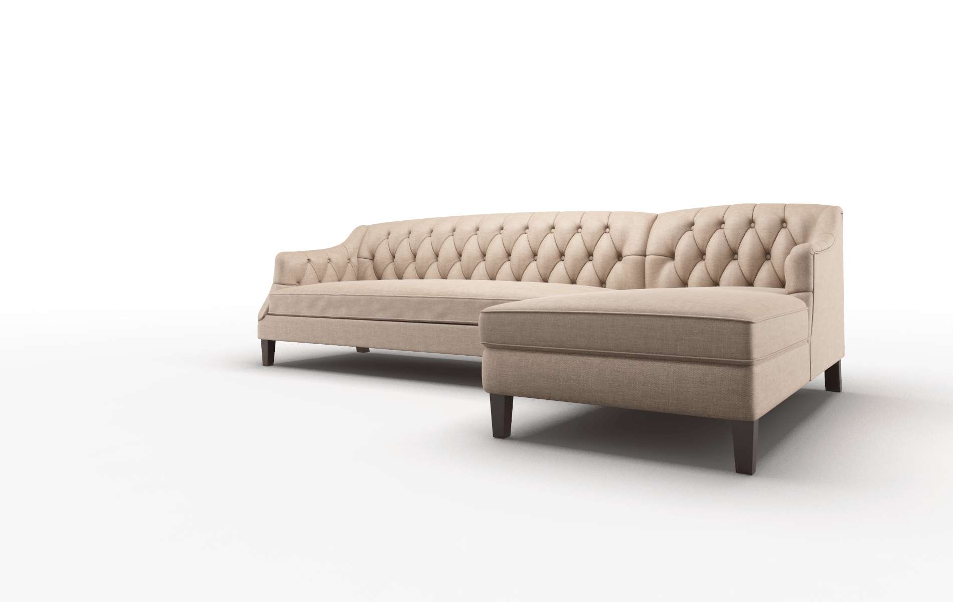 Shiraz Keylargo Mink Panel espresso legs 4