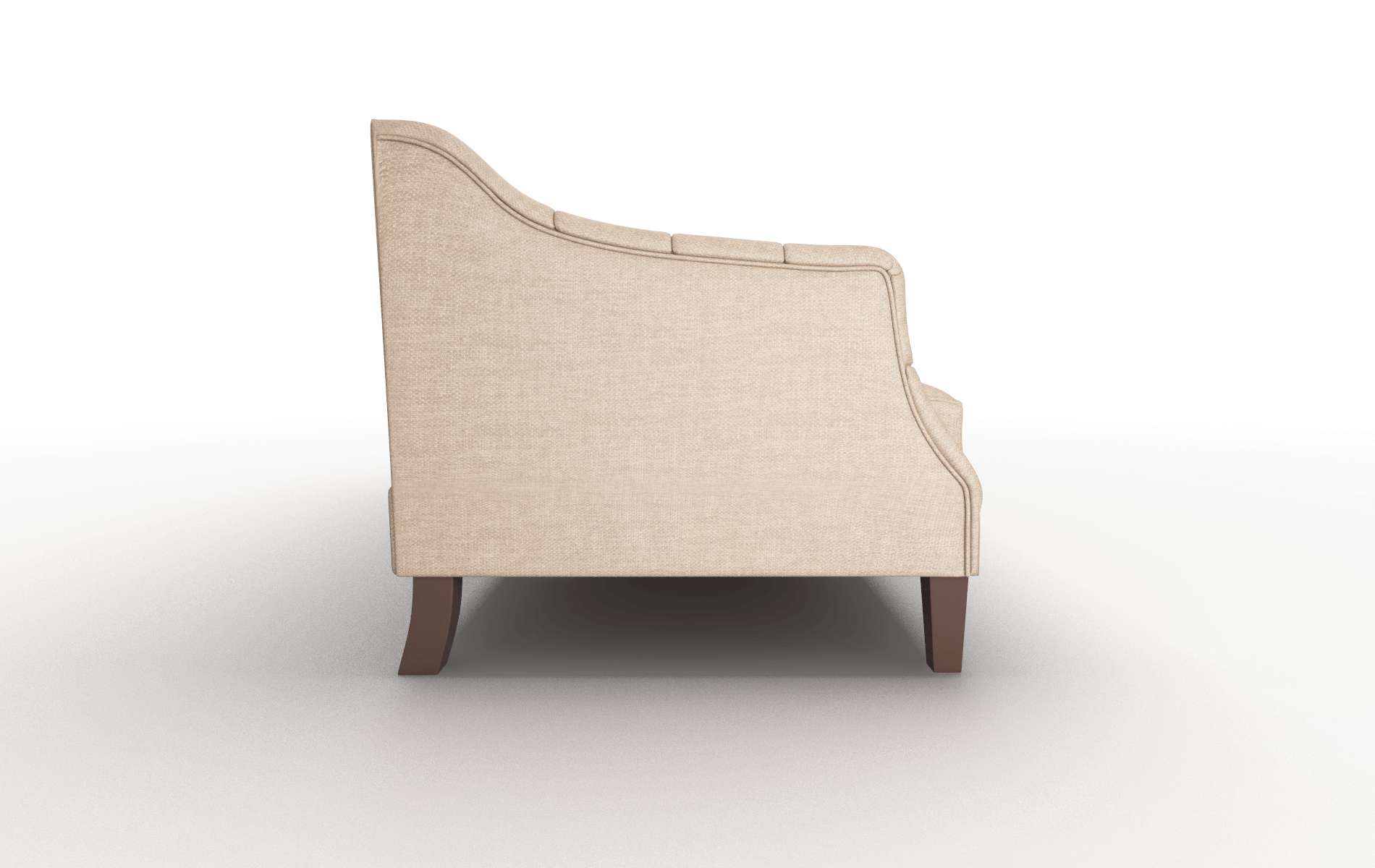 Shiraz Keylargo Mink Sofa espresso legs 3