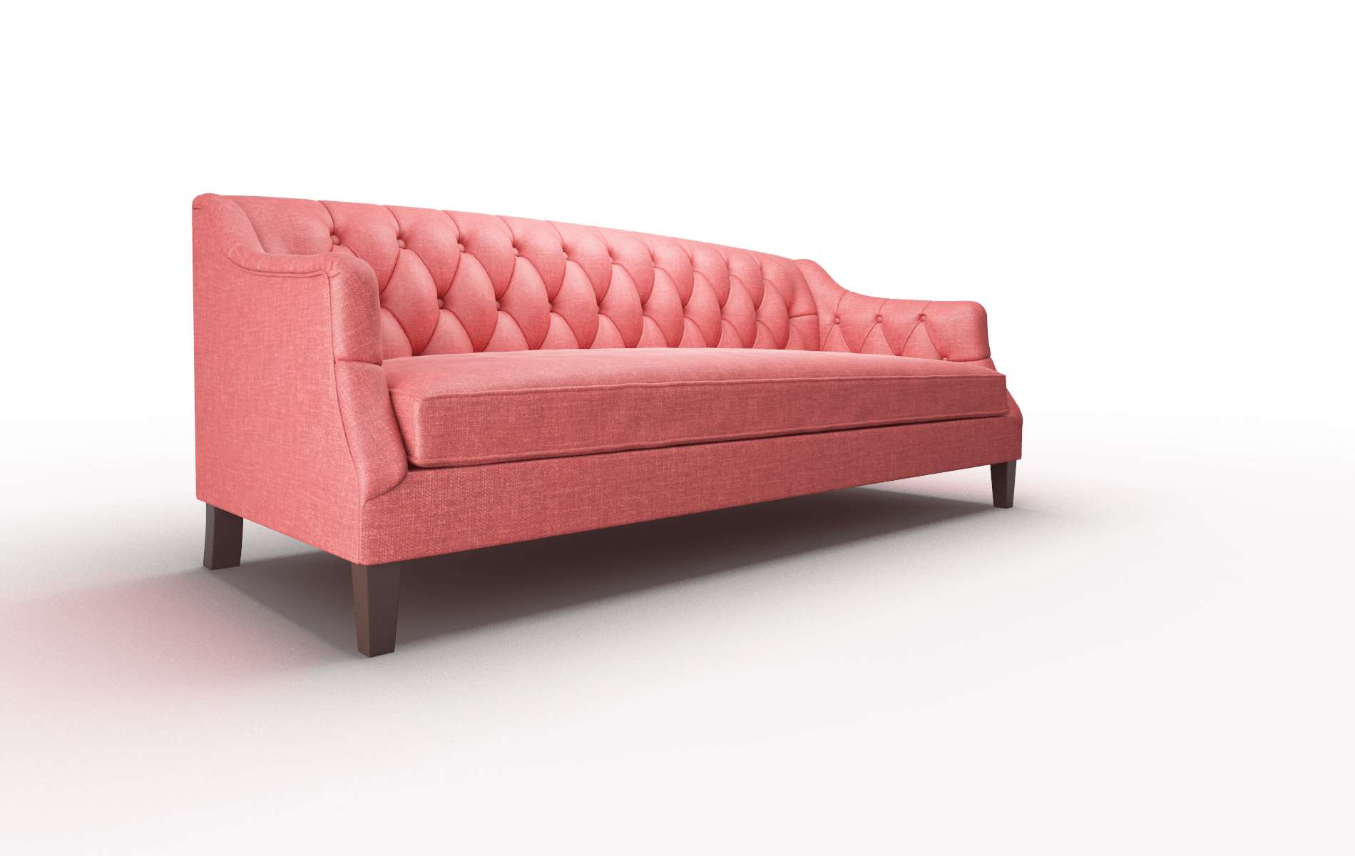 Shiraz Keylargo Ruby Sofa espresso legs 2
