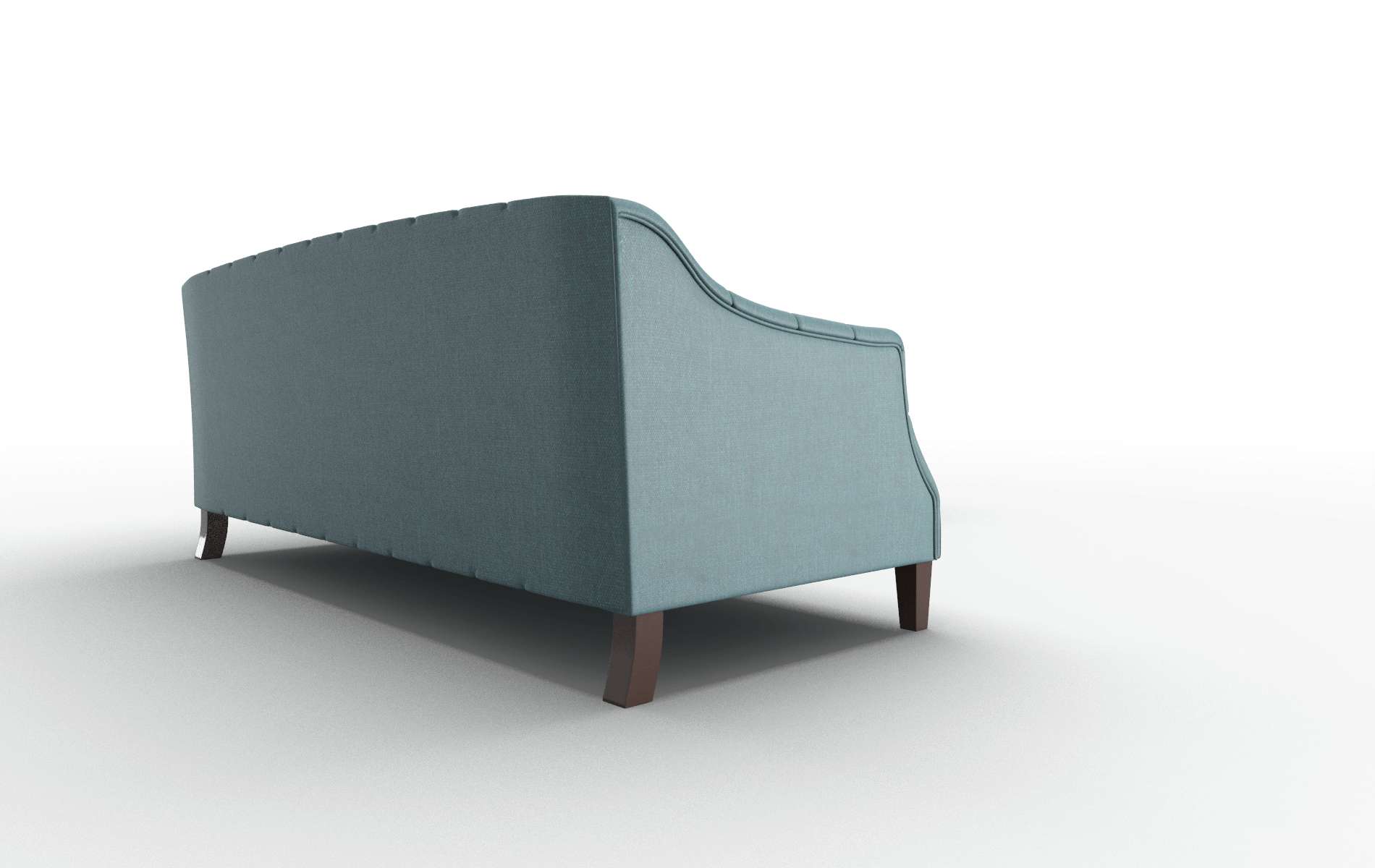 Shiraz Lana Eclipse Sectional espresso legs 3