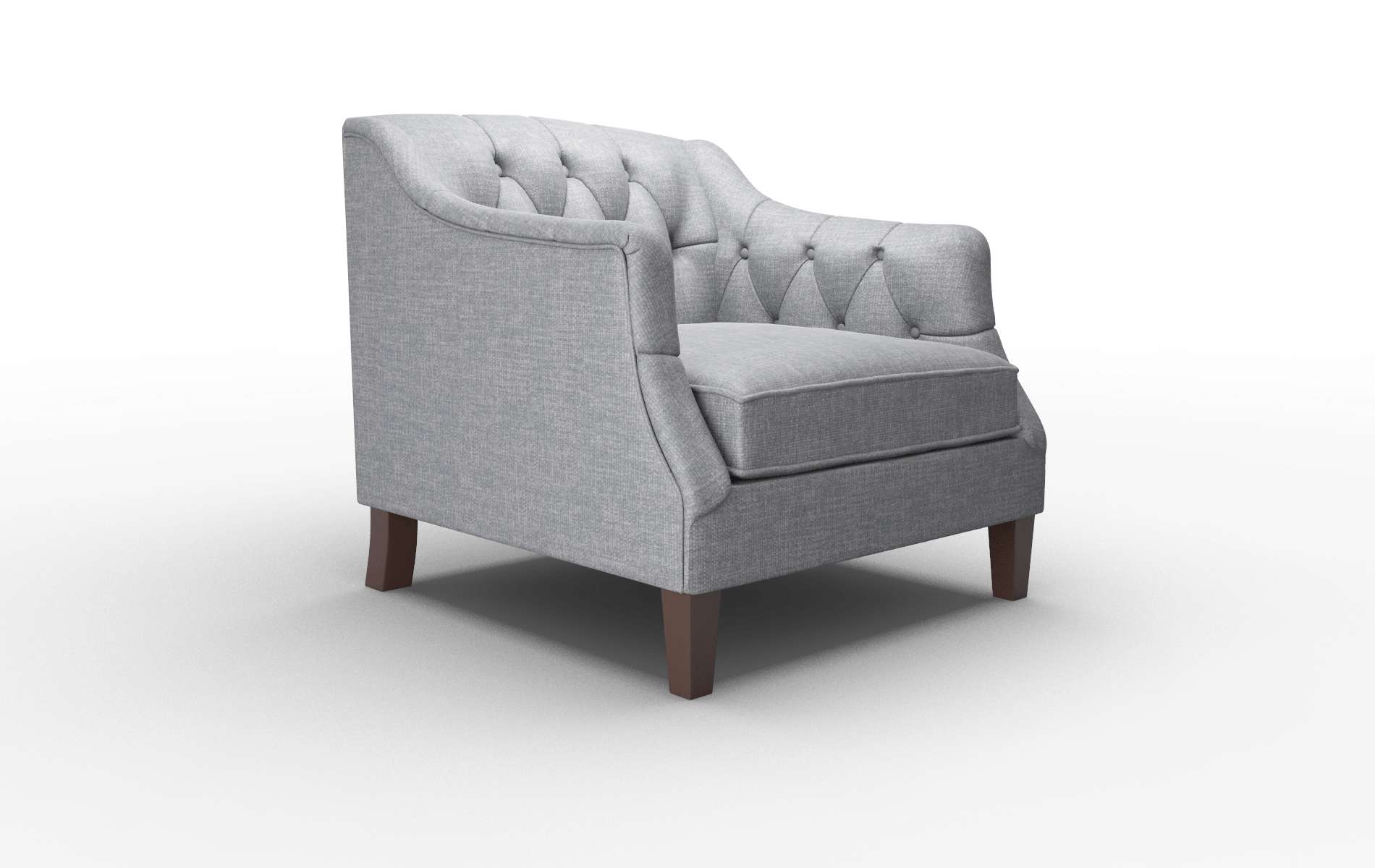 Shiraz Lana Onyx Chair espresso legs 2