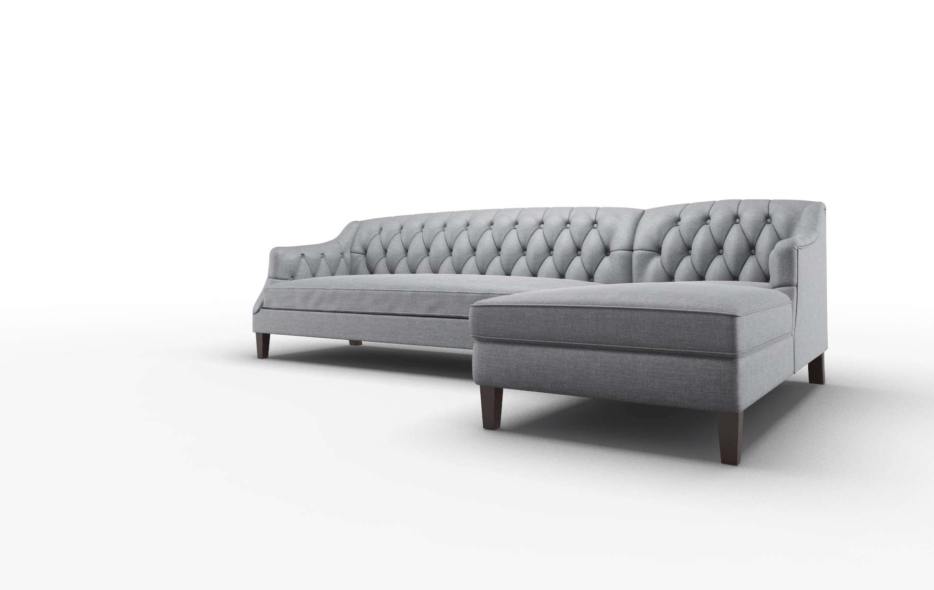 Shiraz Lana Onyx Panel espresso legs 4