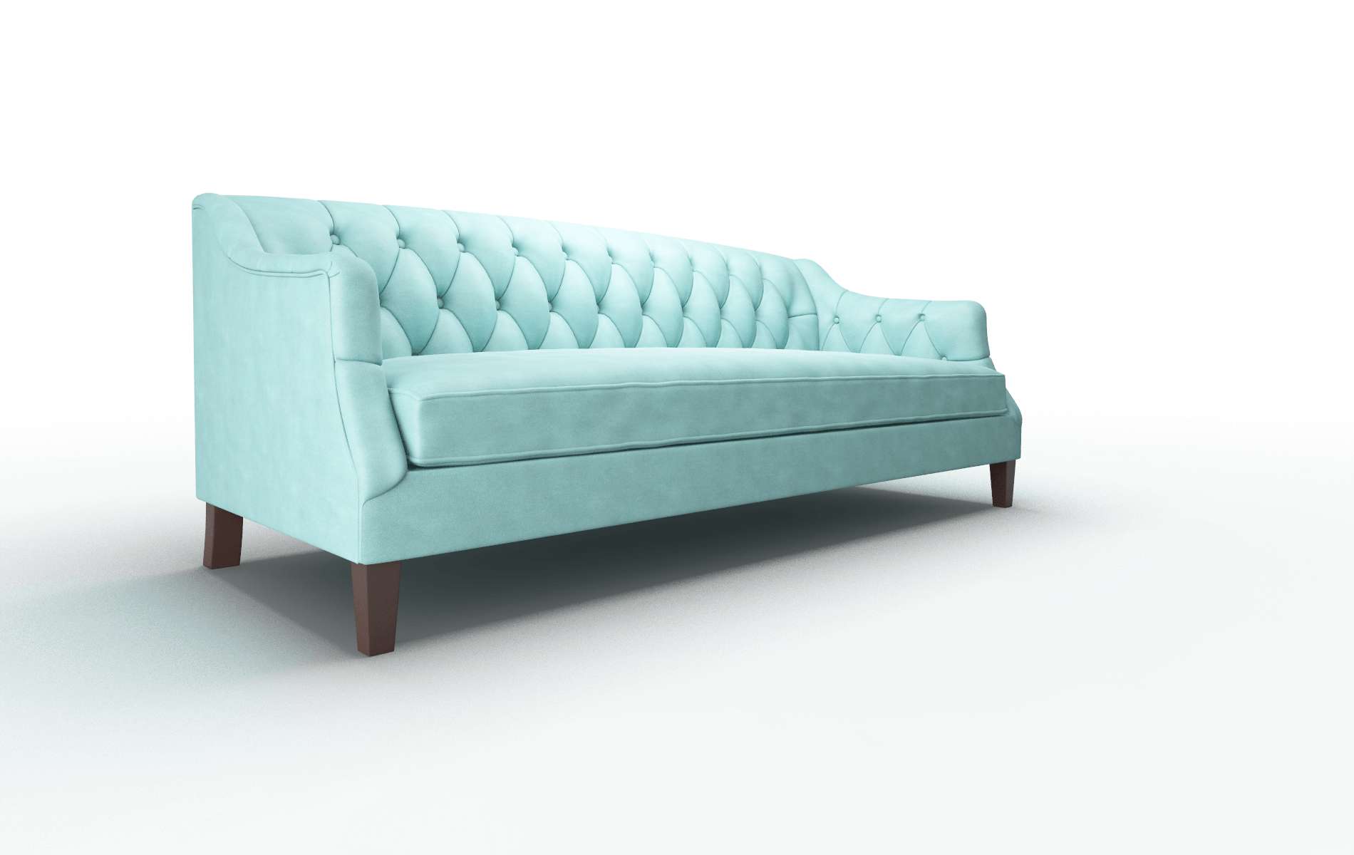 Shiraz Leslie Caribbean Sofa espresso legs 2