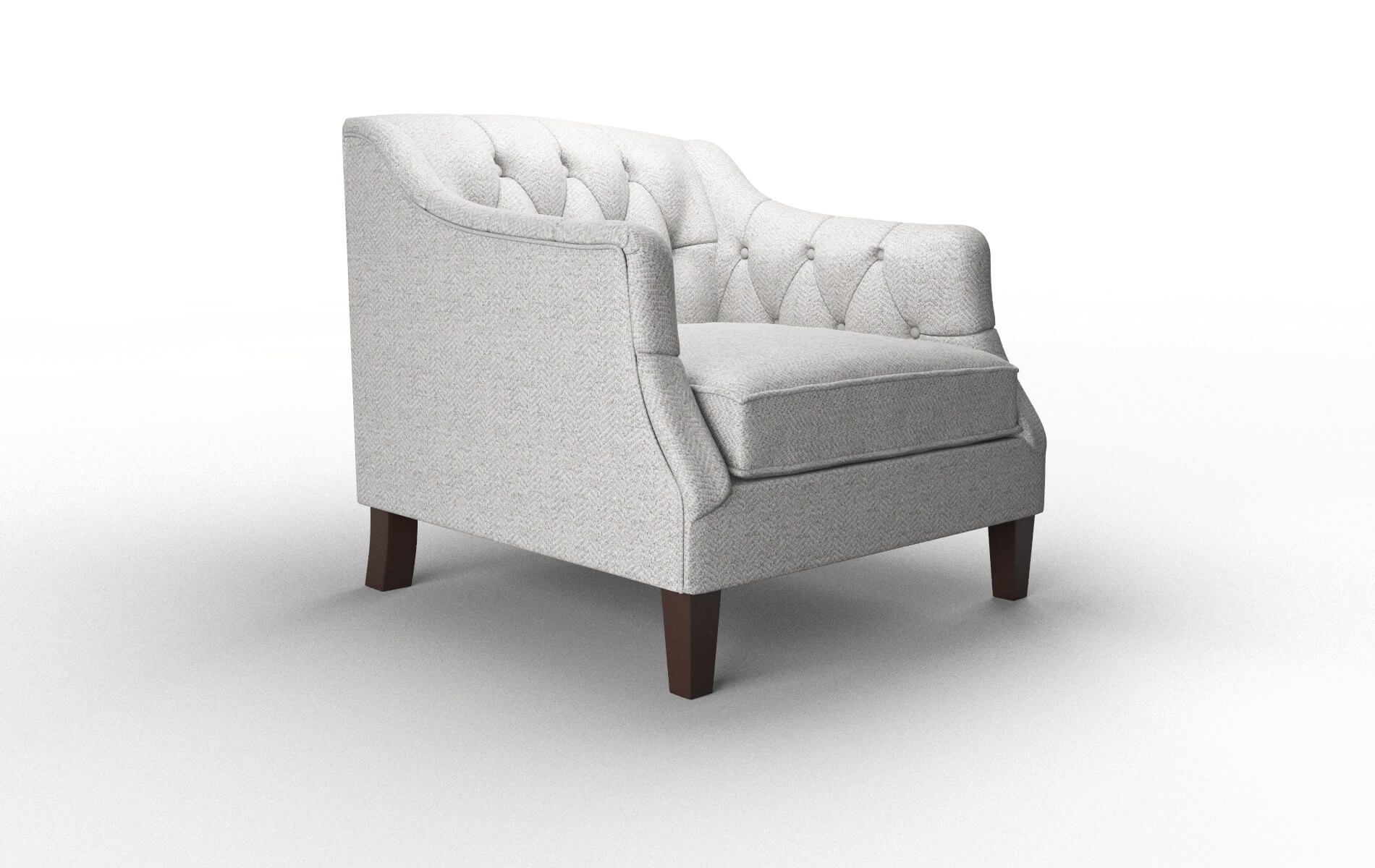 Shiraz Malibu Dove Chair espresso legs 2