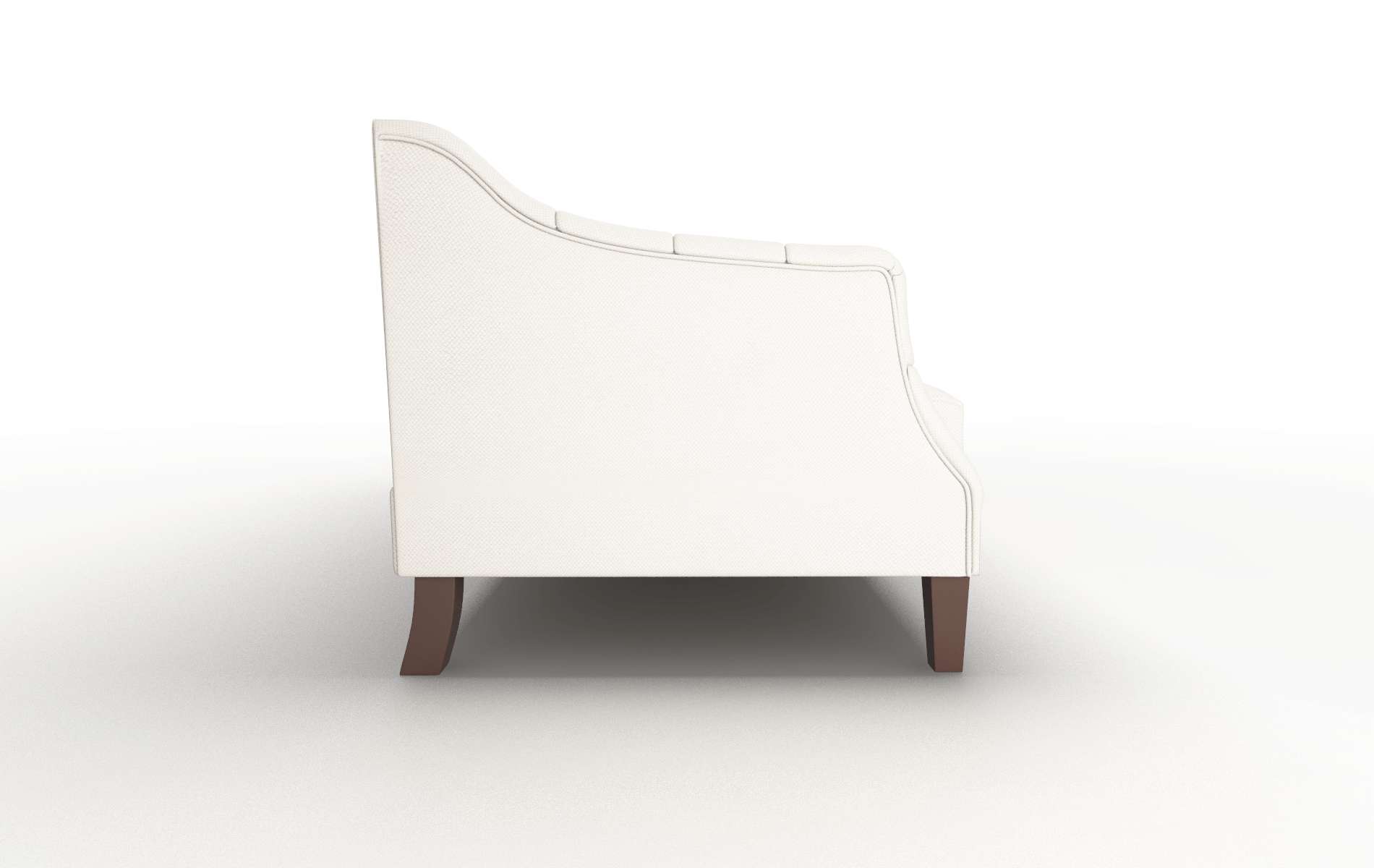 Shiraz Malibu Linen Sofa espresso legs 3