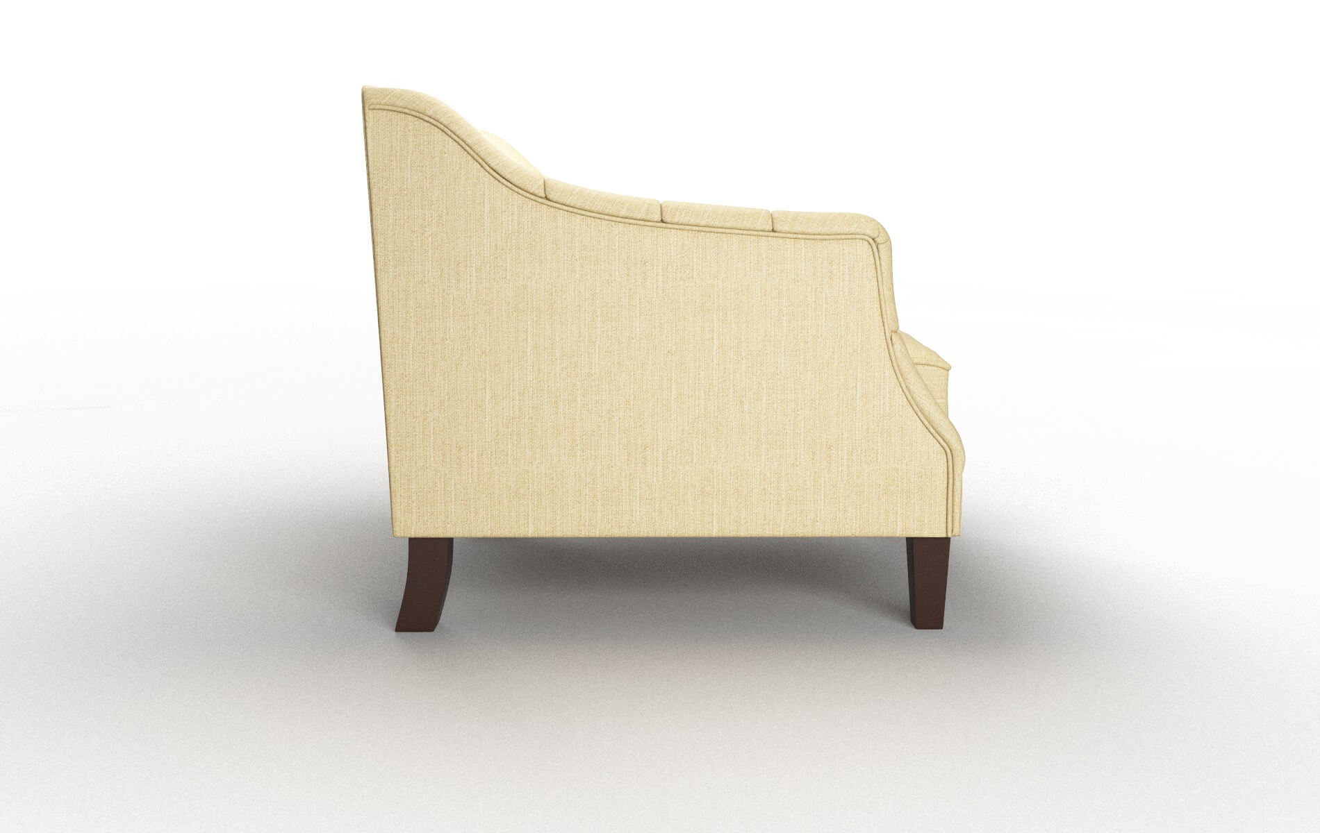 Shiraz Malibu Maize Chair espresso legs 3