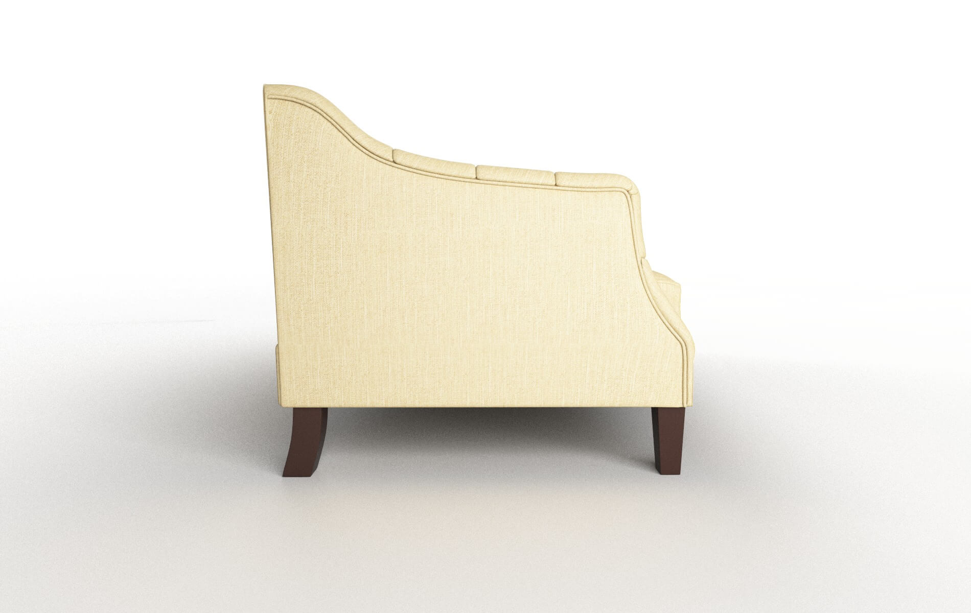 Shiraz Malibu Maize Sofa espresso legs 3