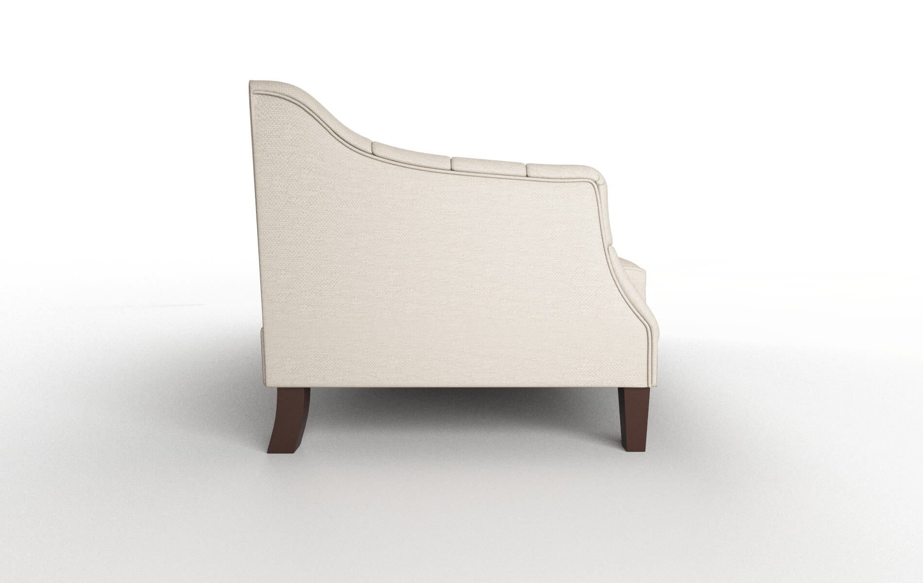 Shiraz Naples Almond Sofa espresso legs 3