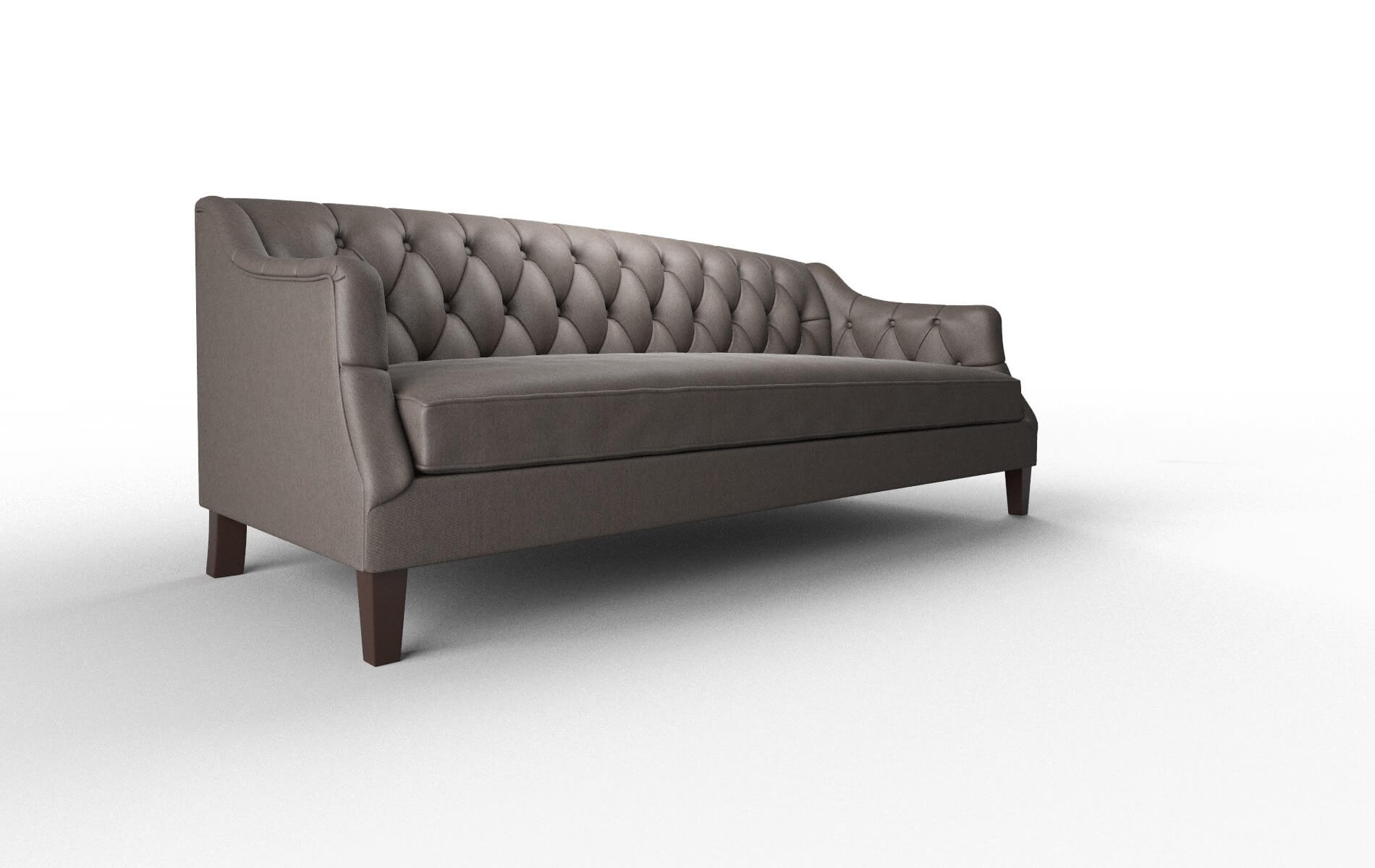 Shiraz Naples Graphite Sofa espresso legs 2