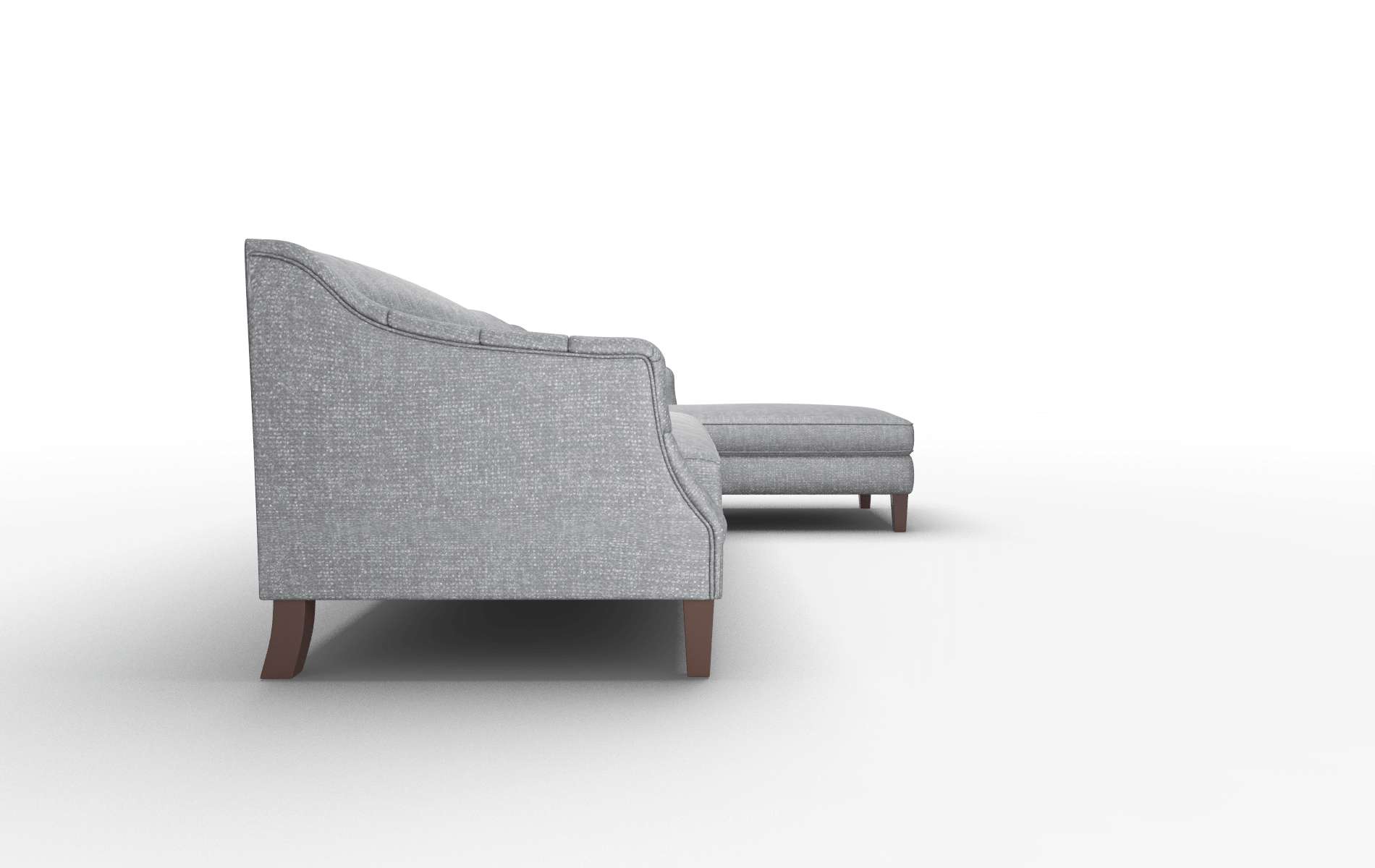 Shiraz Notion Graphite Panel espresso legs 3