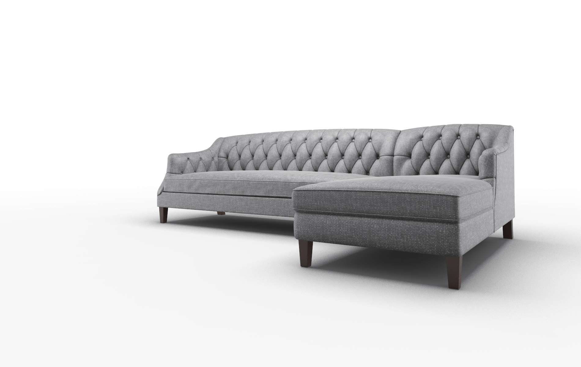 Shiraz Notion Graphite Panel espresso legs 4