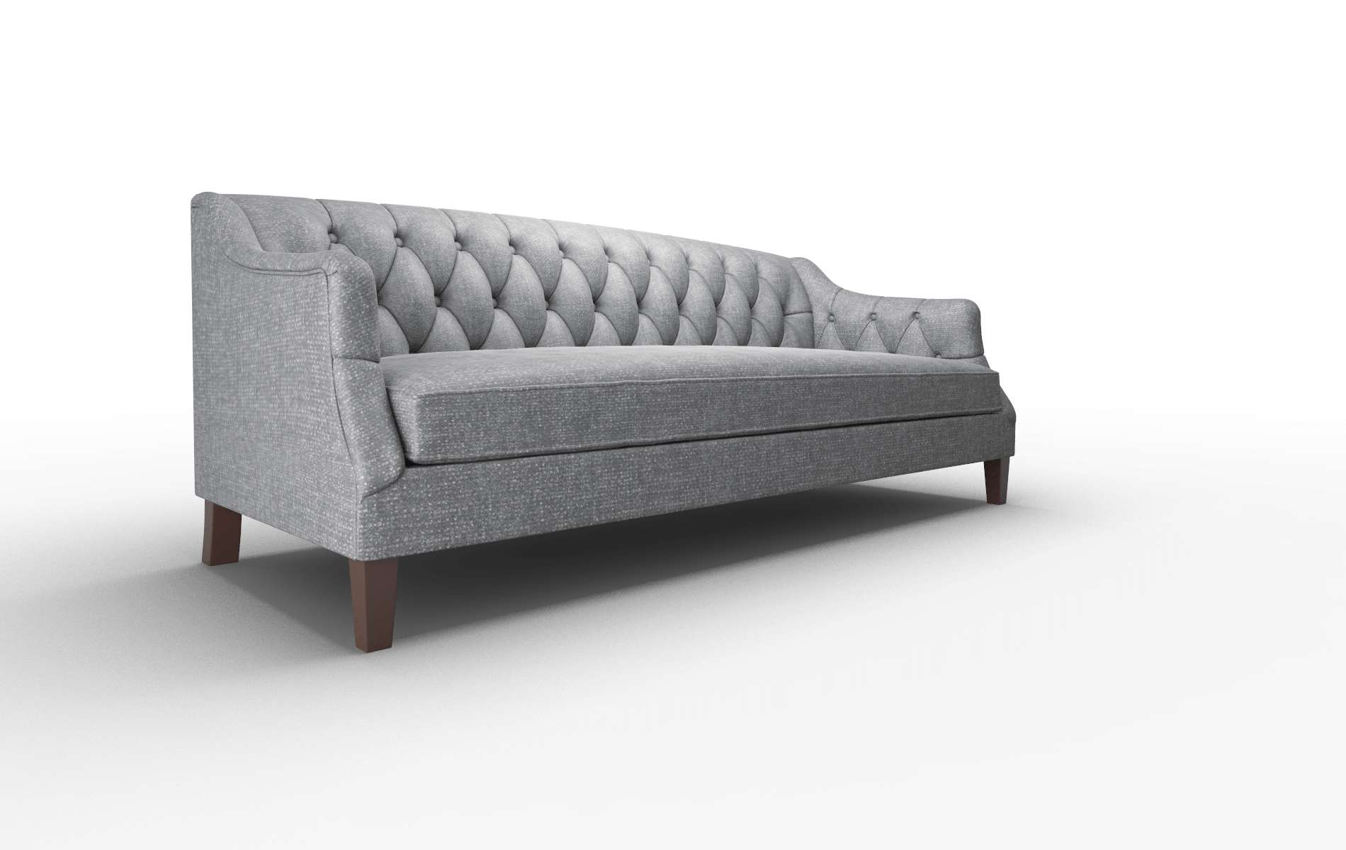 Shiraz Notion Graphite Sofa espresso legs 2