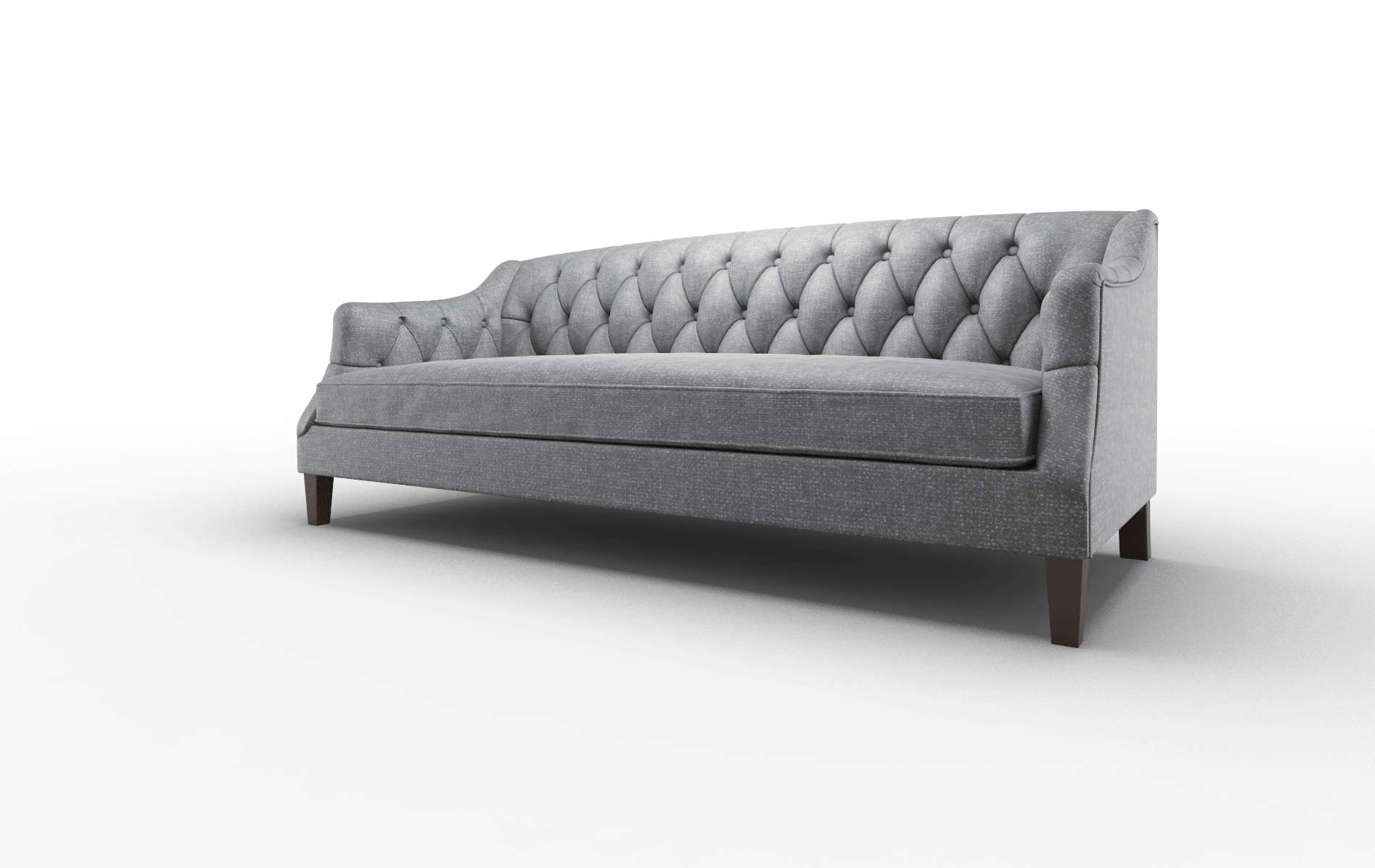 Shiraz Notion Graphite Sofa espresso legs 4