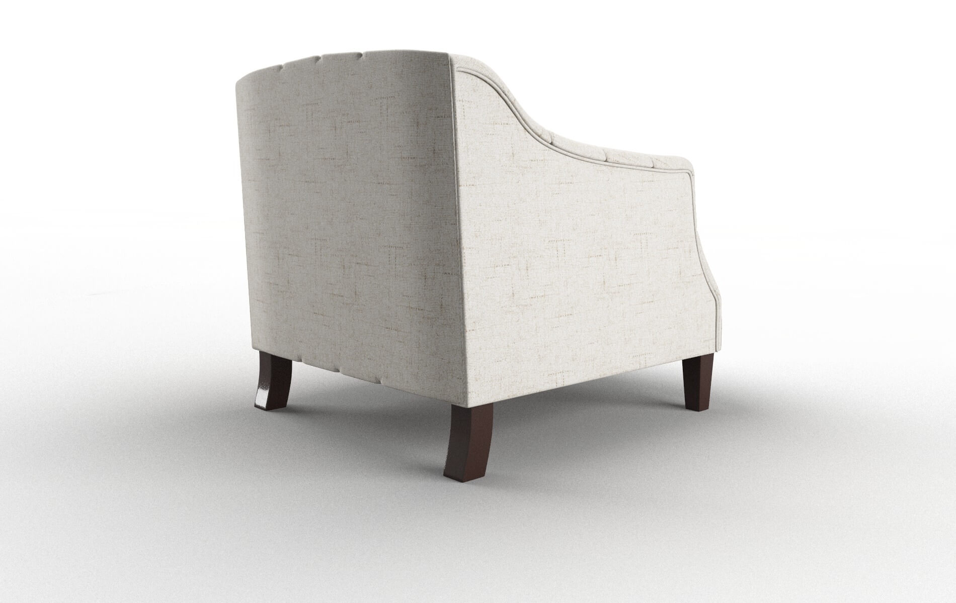 Shiraz Oceanside Natural Chair espresso legs 5