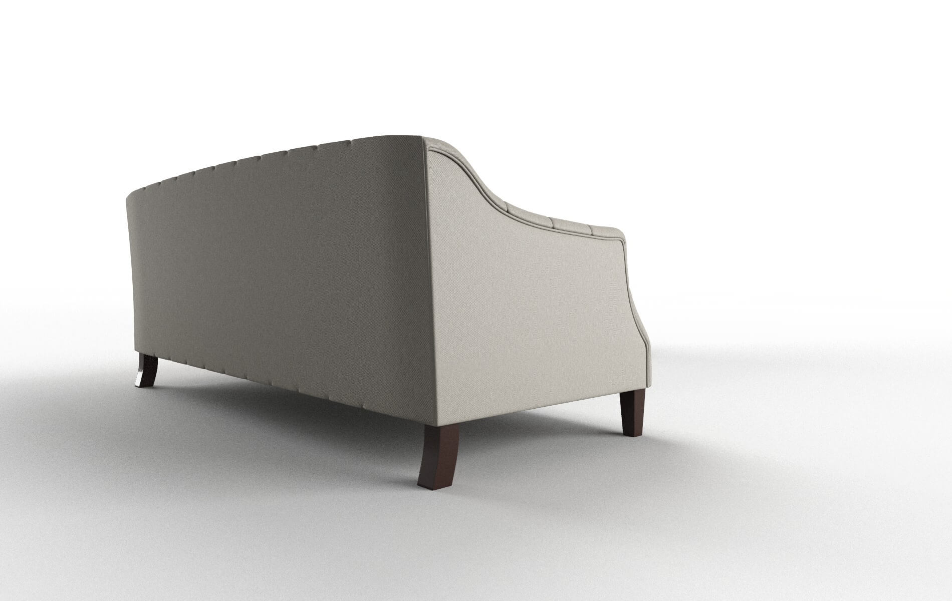 Shiraz Oscar Silver Sectional espresso legs 3