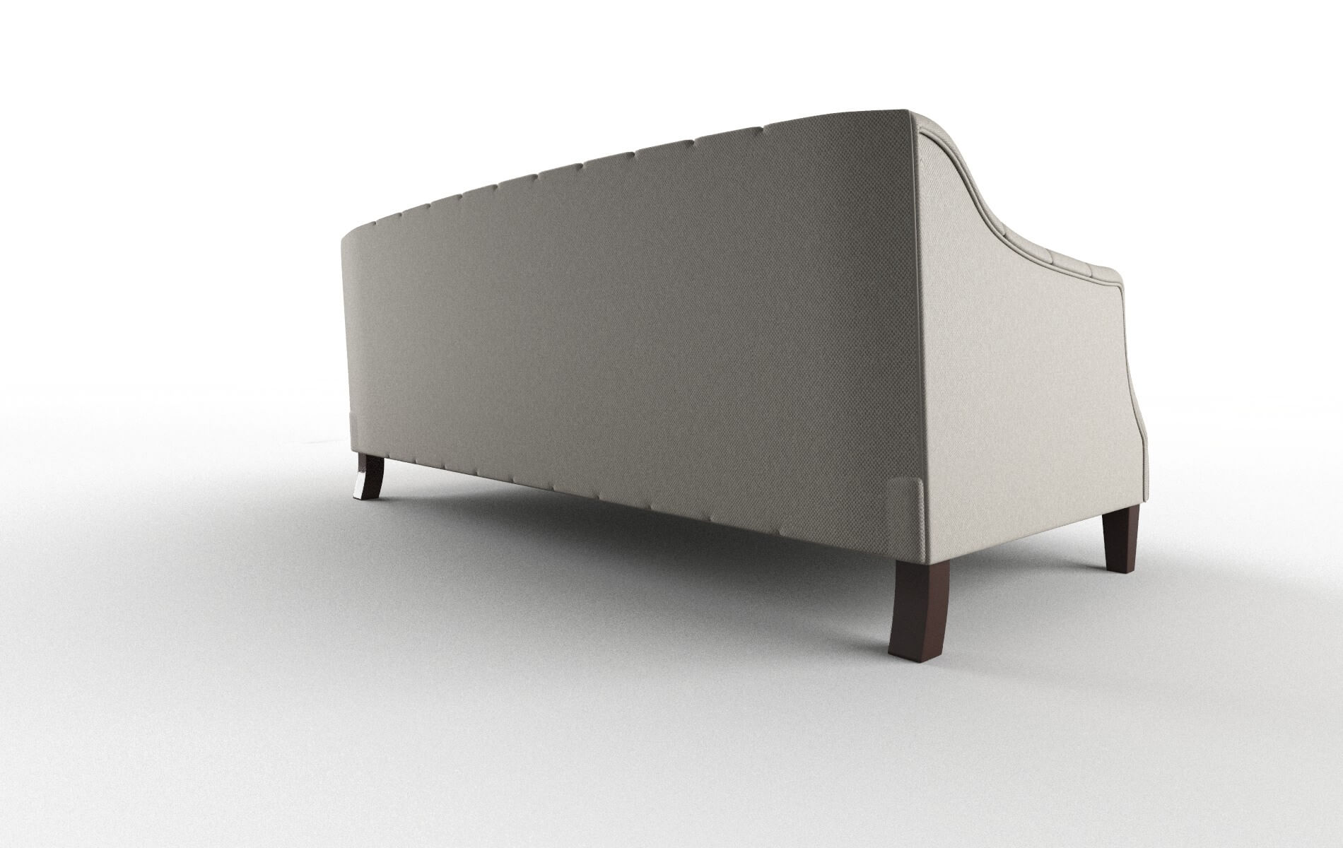 Shiraz Oscar Silver Sofa espresso legs 5