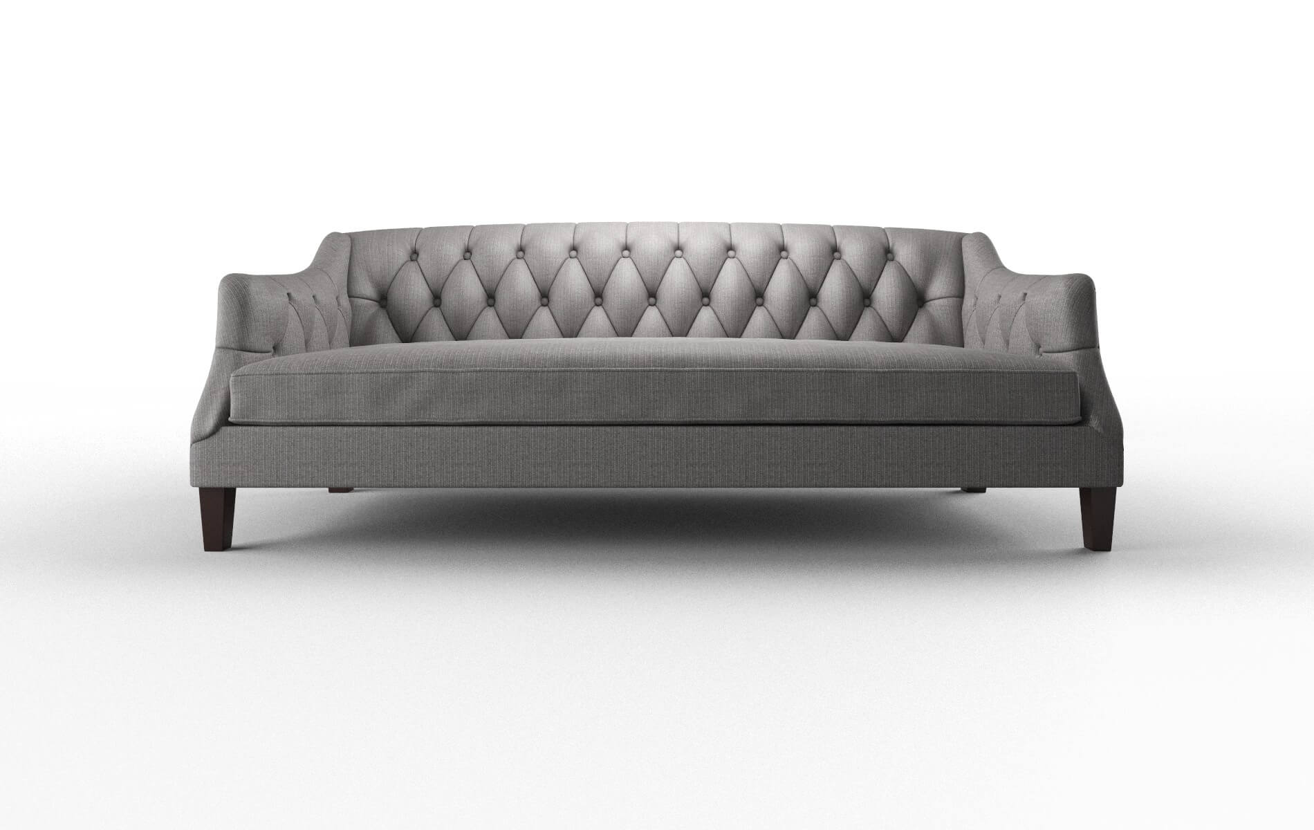 Shiraz Parker Graphite Sofa espresso legs 1