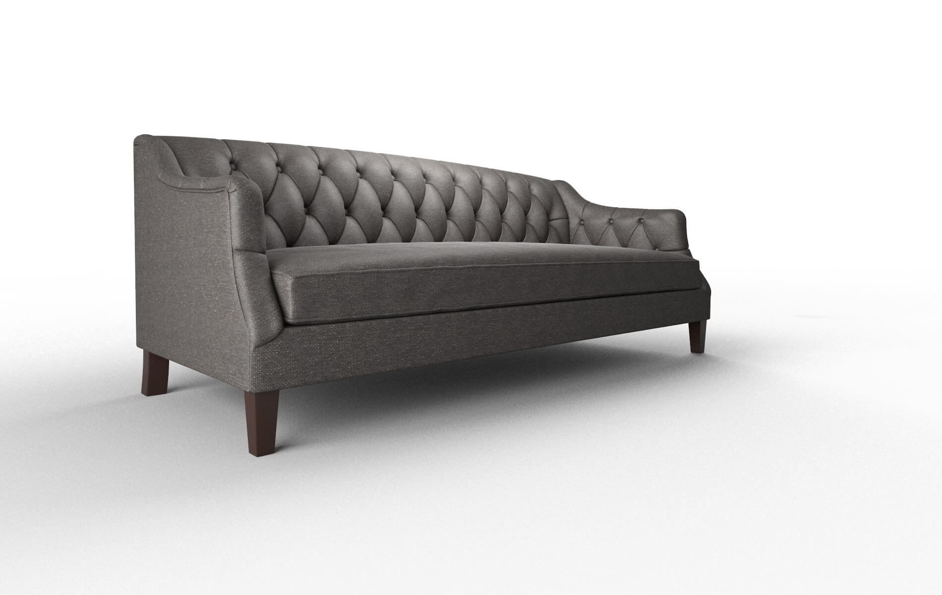 Shiraz Phoenix Chocolate Sofa espresso legs 2