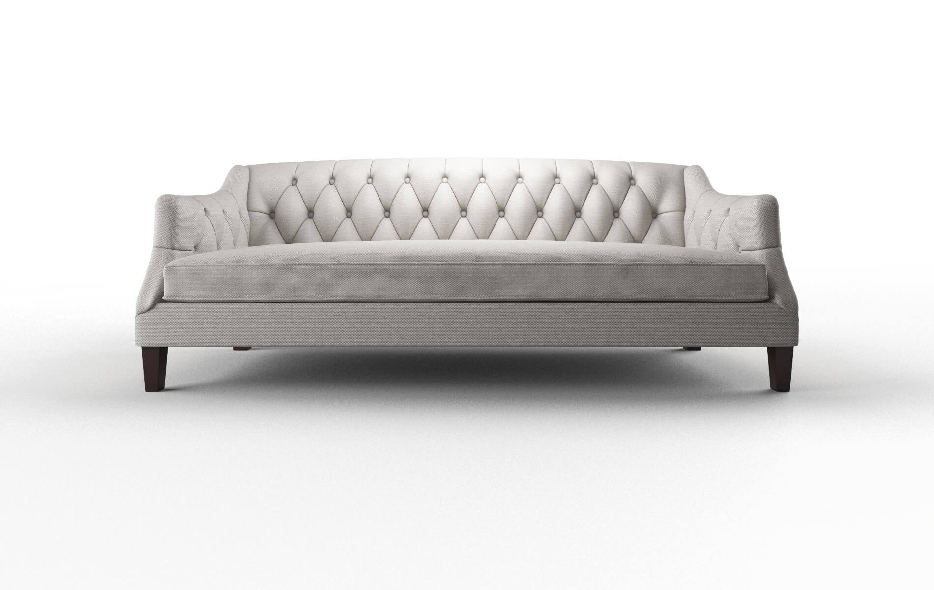 Shiraz Phoenix Silver Sofa espresso legs 1