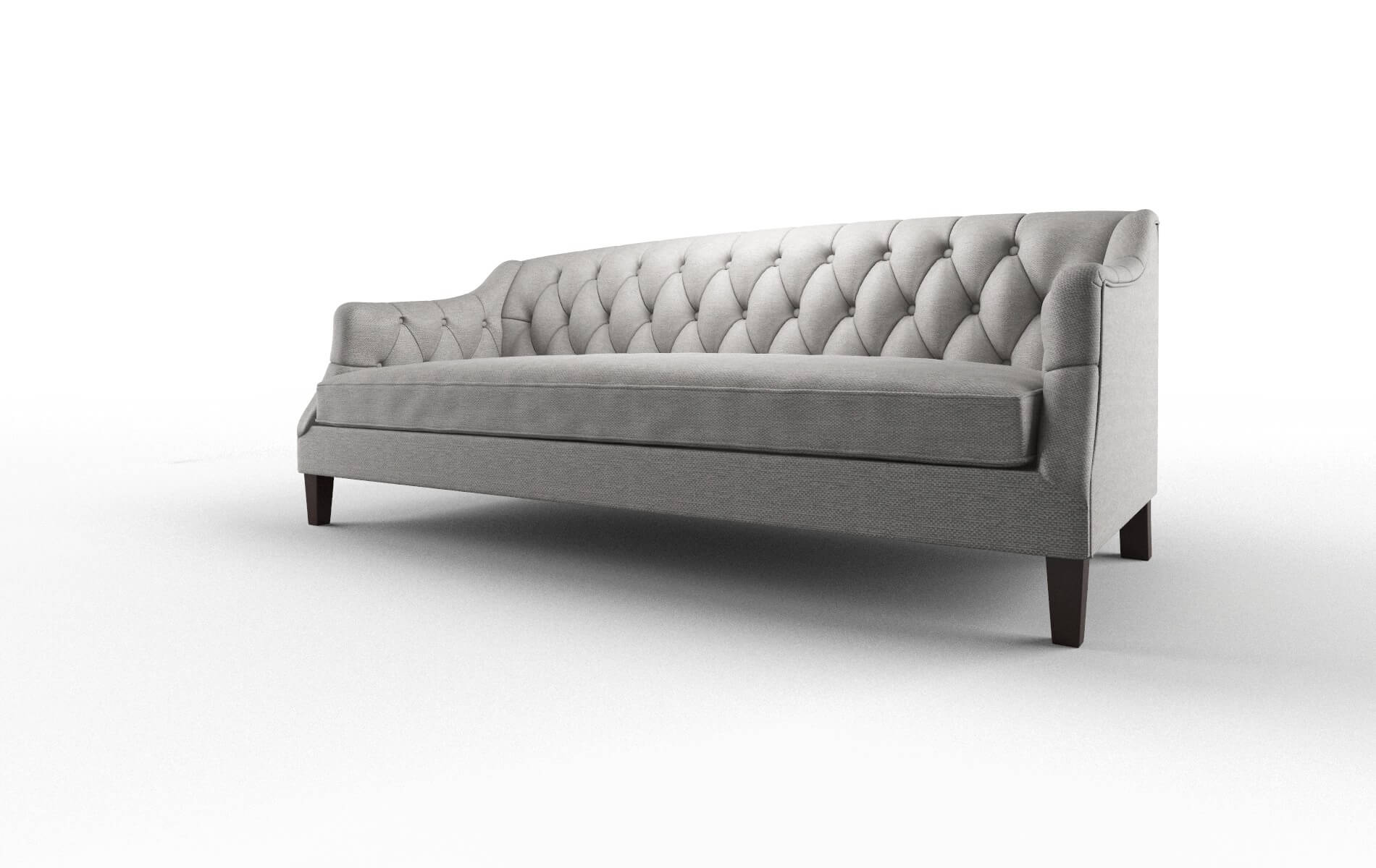 Shiraz Phoenix Smoke Sofa espresso legs 4
