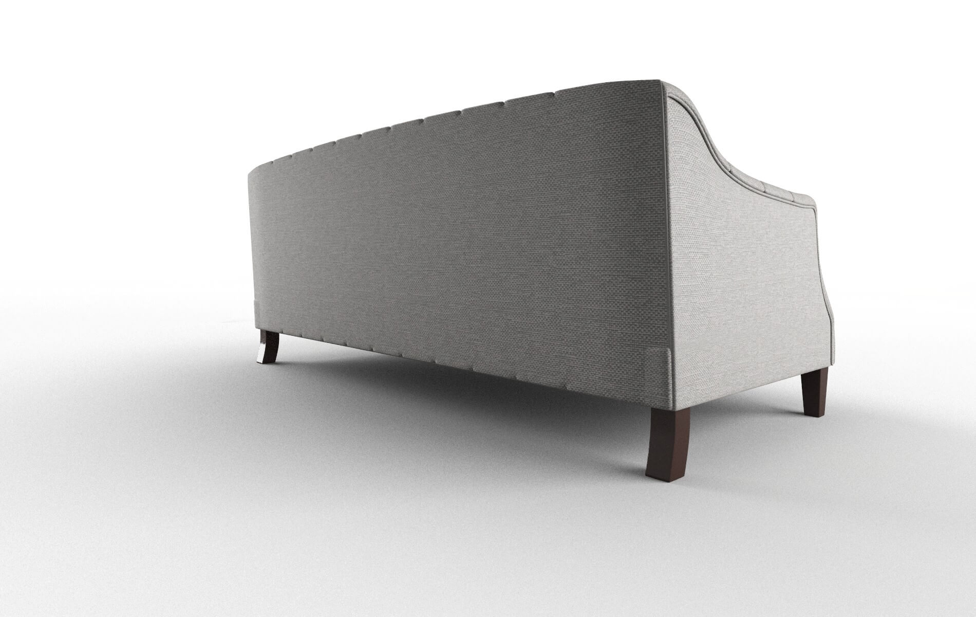 Shiraz Phoenix Smoke Sofa espresso legs 5