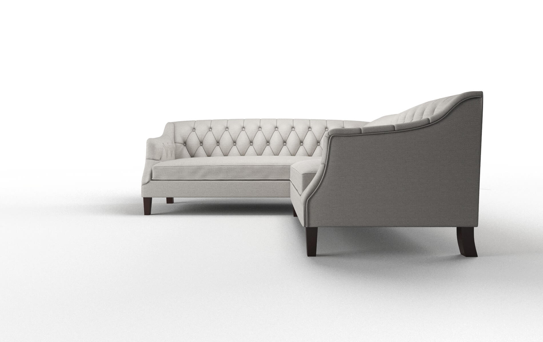 Shiraz Phoenix Sterling Sectional espresso legs 5