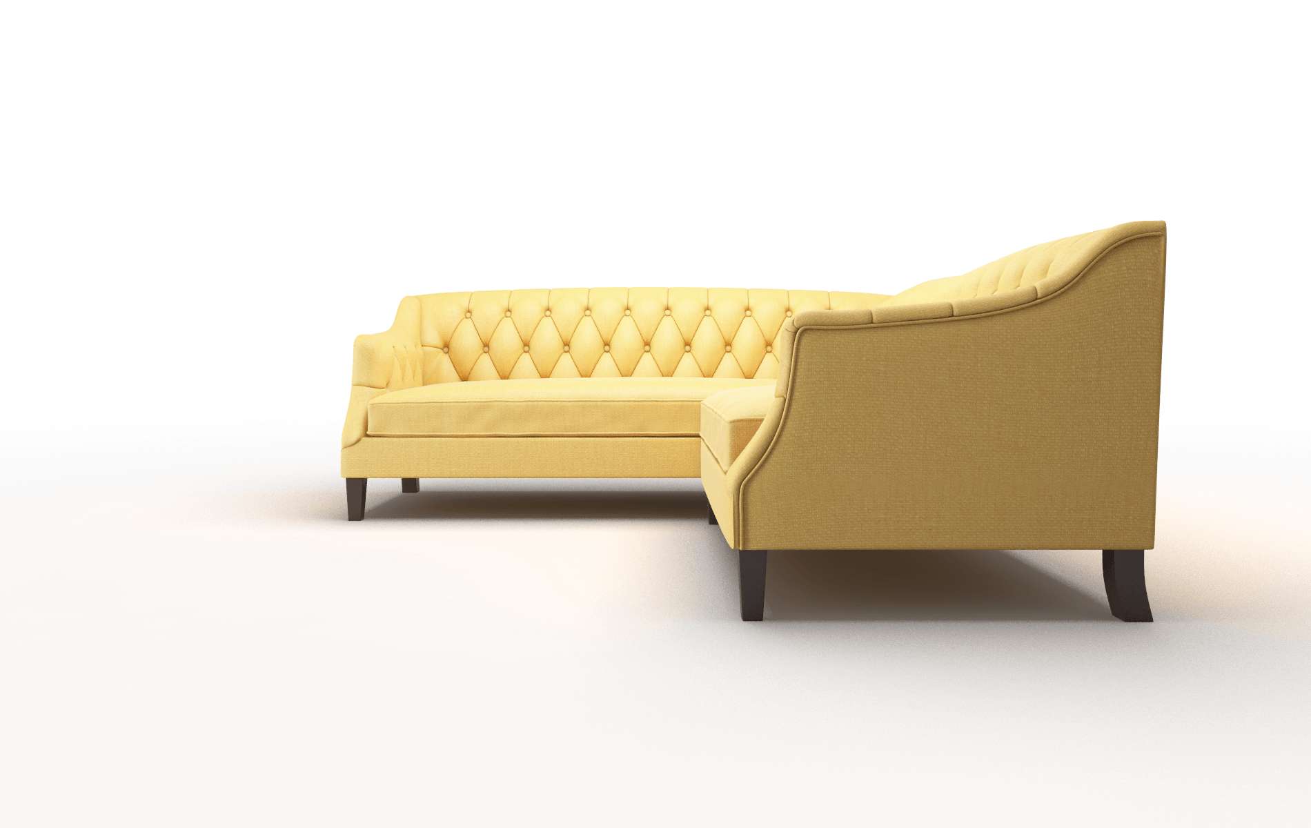 Shiraz Portland Dijon Sectional espresso legs 5