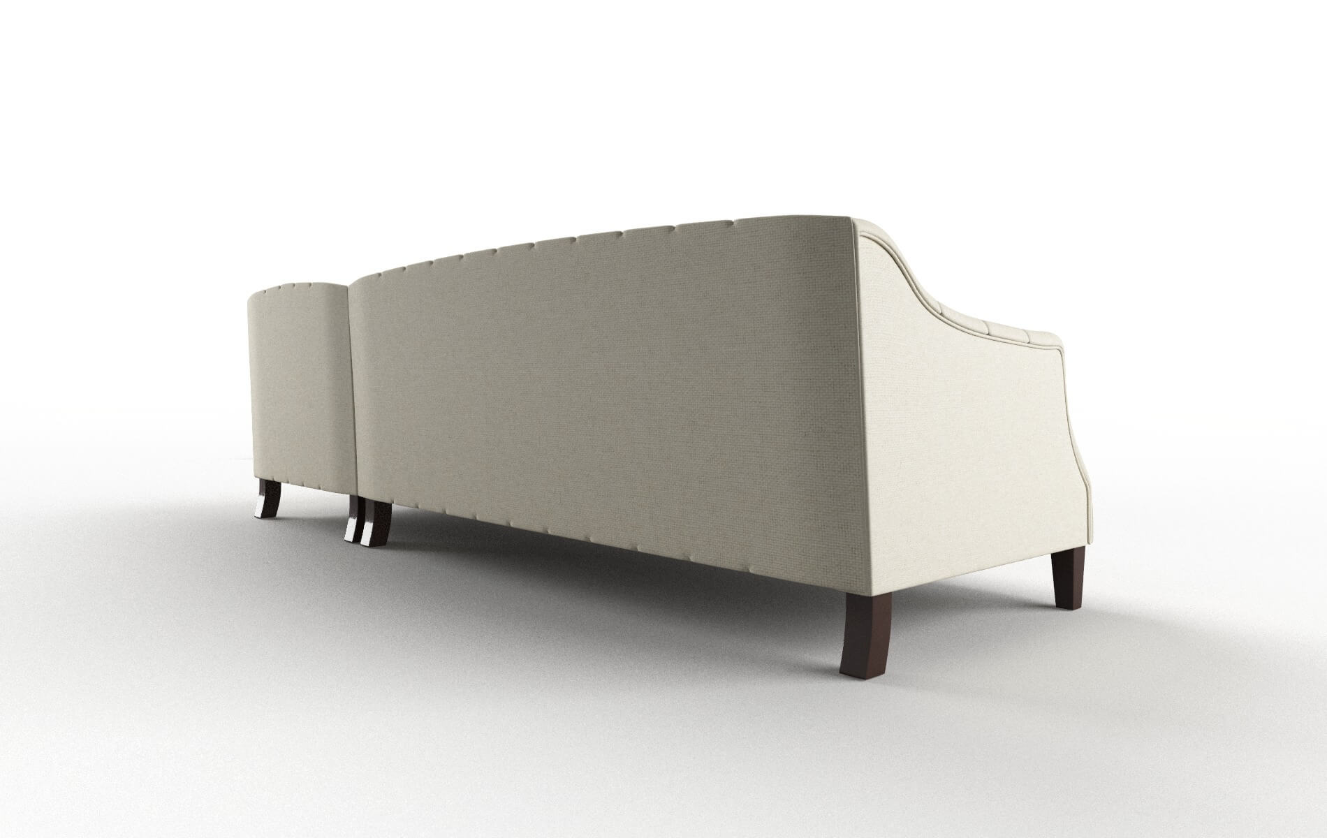 Shiraz Redondo Oyster Panel espresso legs 5