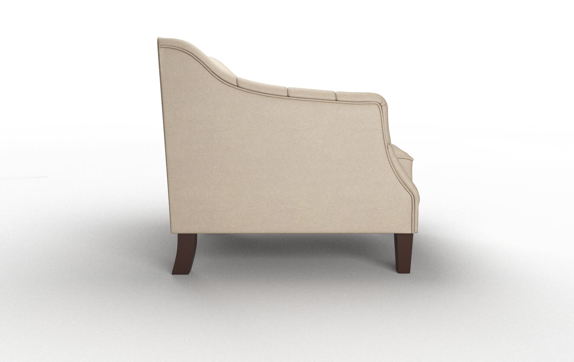 Shiraz Rocket Cappuccino Chair espresso legs 3